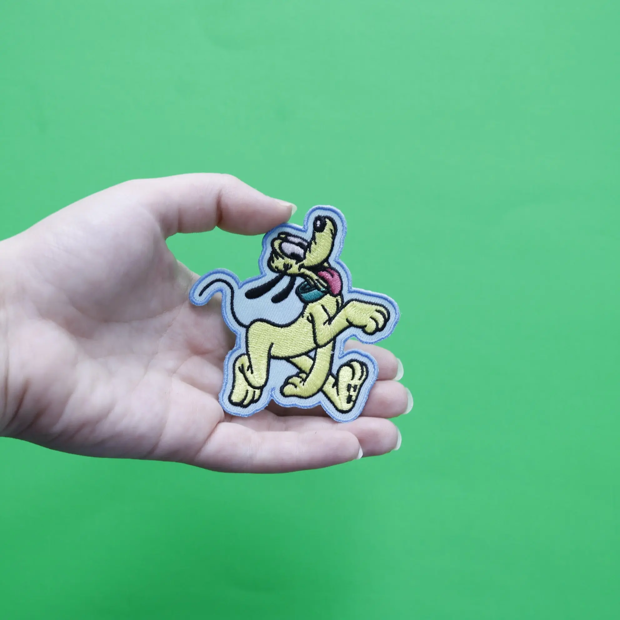 Official Pluto Full Body Embroidered Iron On Patch - Image 3