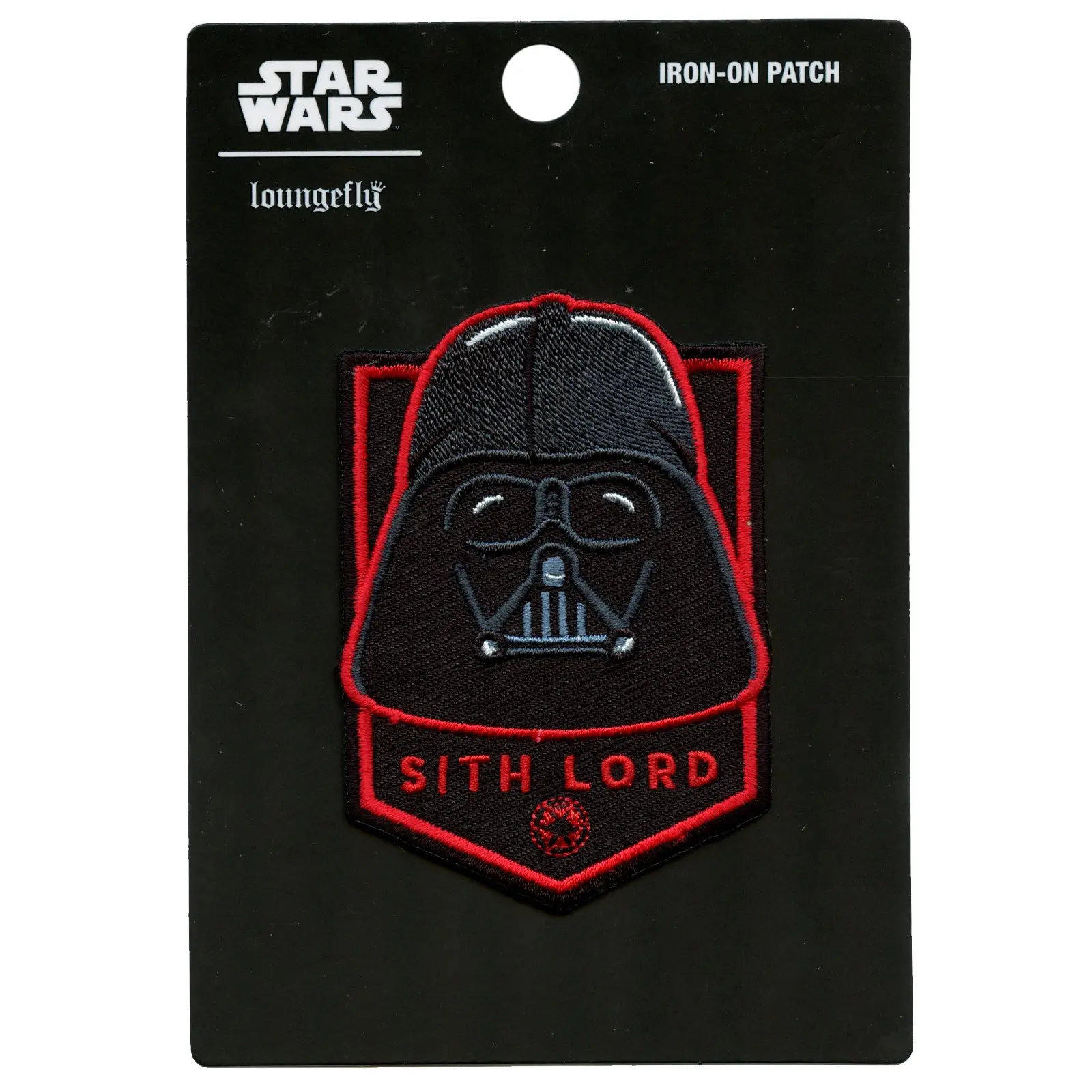 Official Star Wars Darth Vader "Sith Lord" Embroidered Iron On Patch - Image 2