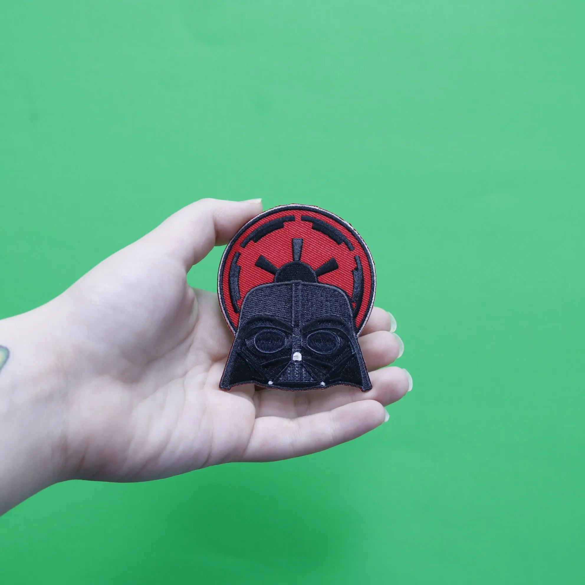 Official Star Wars POP Darth Vader Embroidered Iron On Patch - Image 3