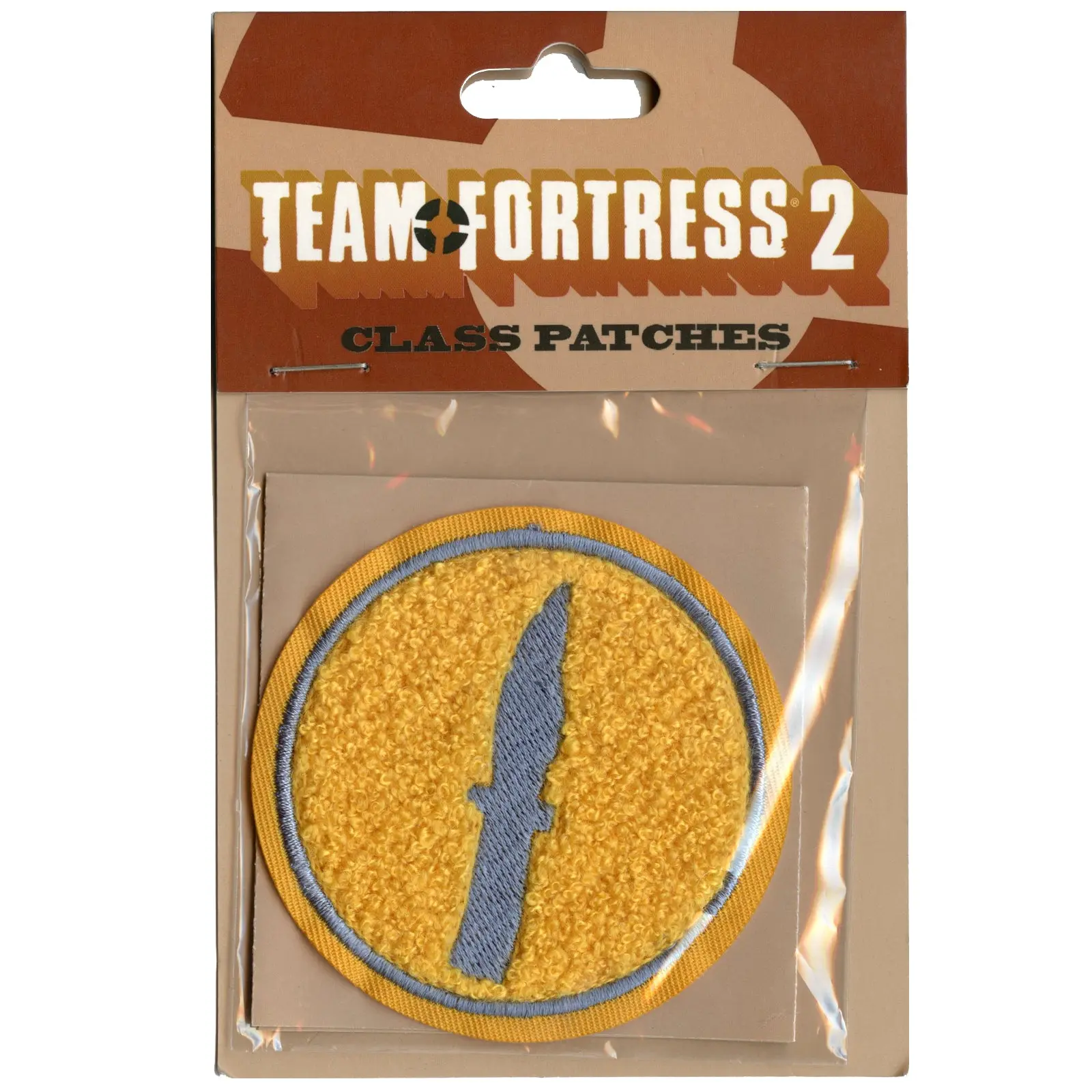 Official Team Fortress 2 Spy Class Embroidered Chenille Iron On Patch - Image 2