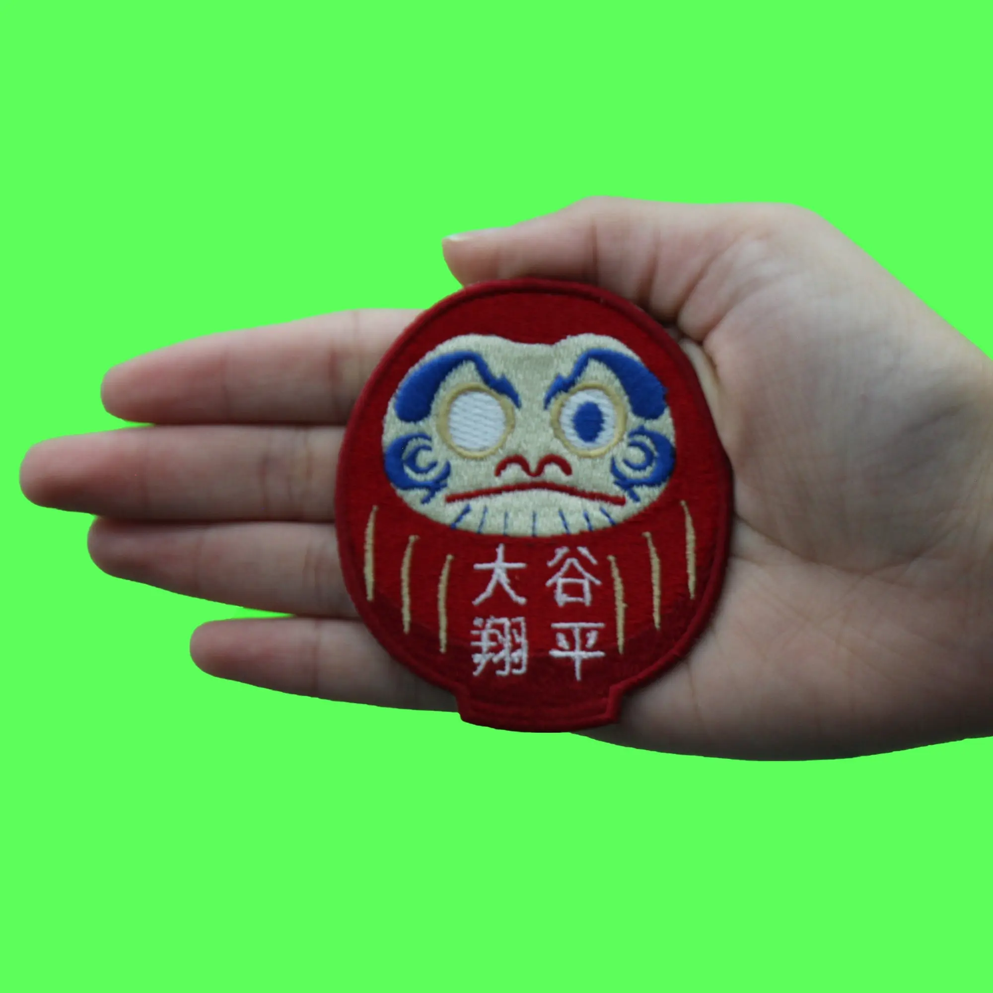 Ohtani Matryoshka Doll Patch Los Angeles Baseball Embroidered Iron On - Image 2