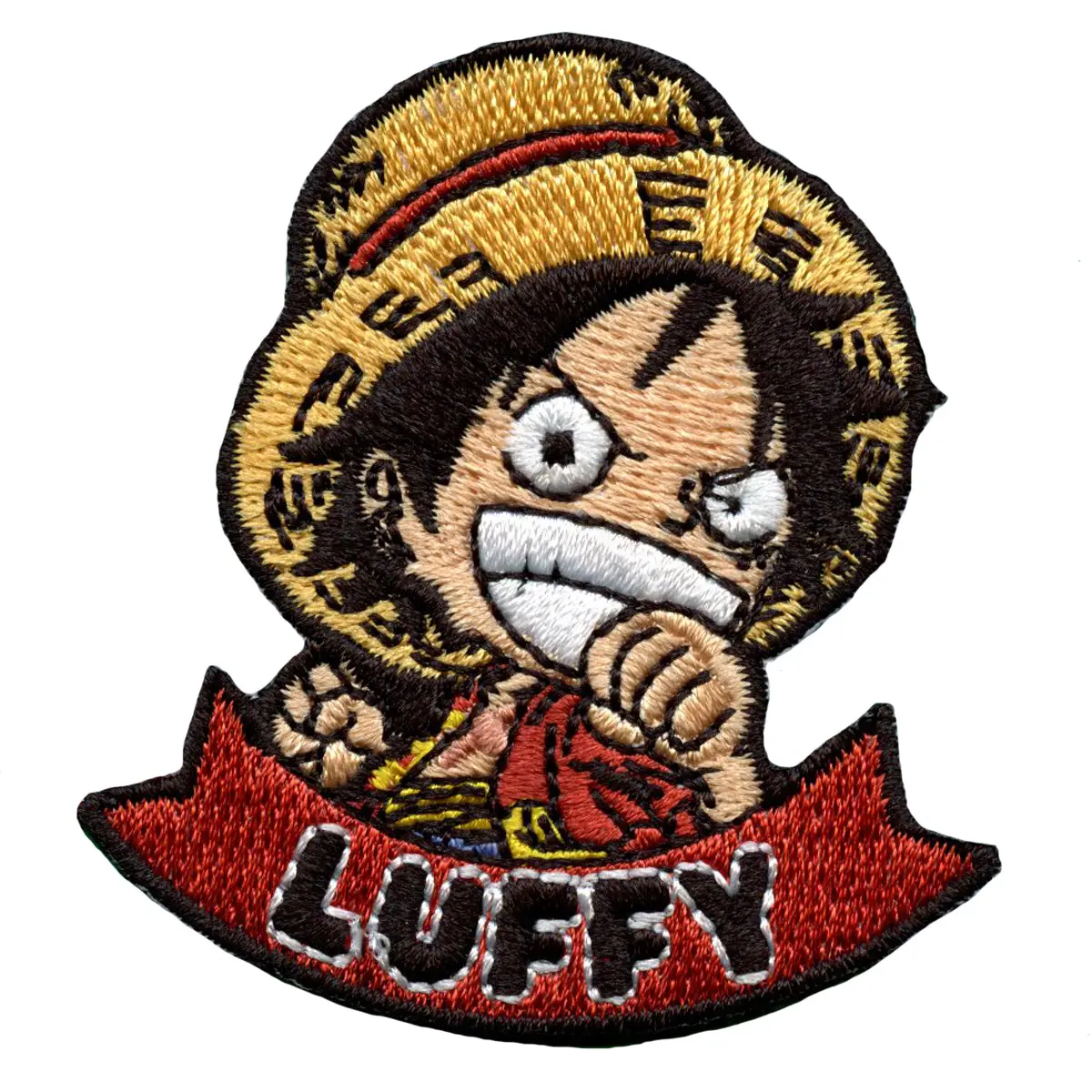 One Piece Anime Luffy Embroidered Patch