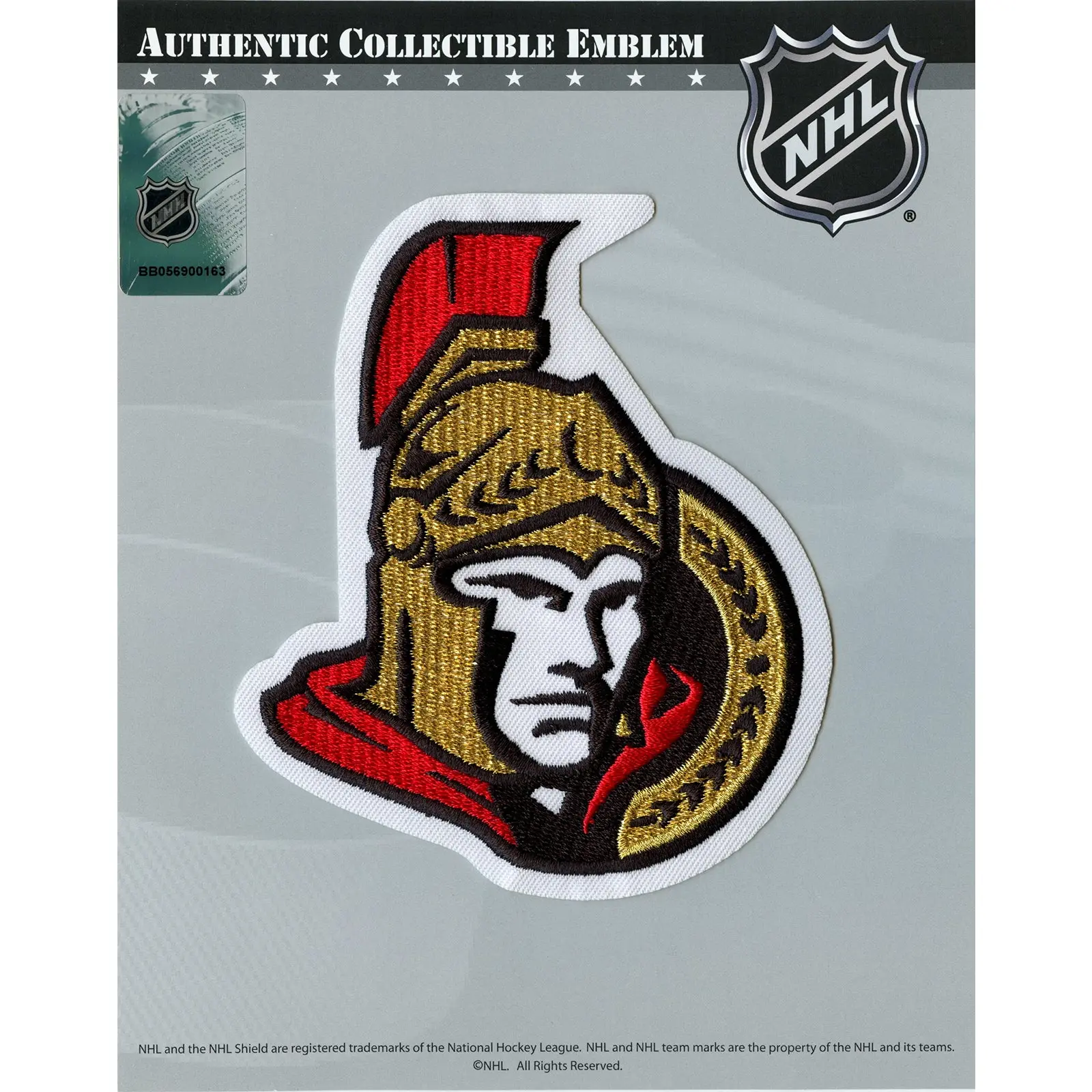 Ottawa Senators Primary Team Logo Patch
