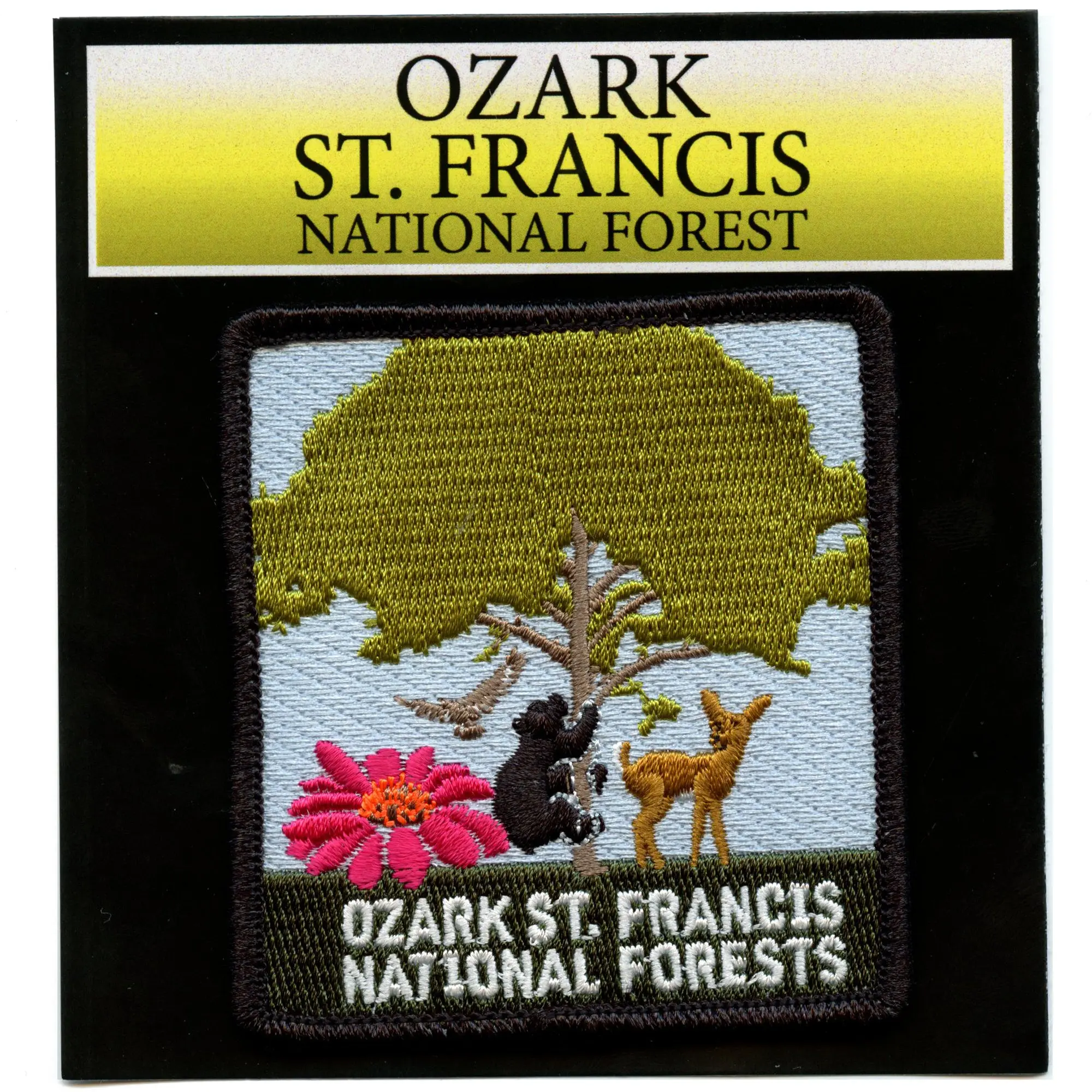 Ozark St. Francis National Forest Travel Patch Collectible Souvenir Embroidered Iron on - Image 2