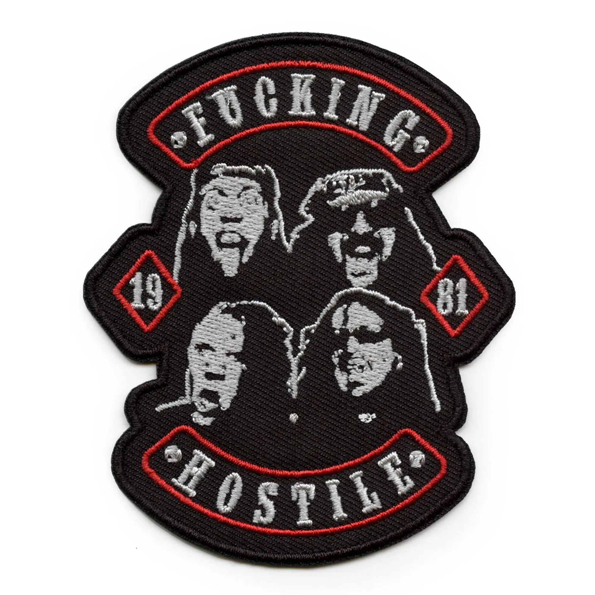 Pantera 1981 Hostile Band Patch Texas Heavy Metal Embroidered Iron On