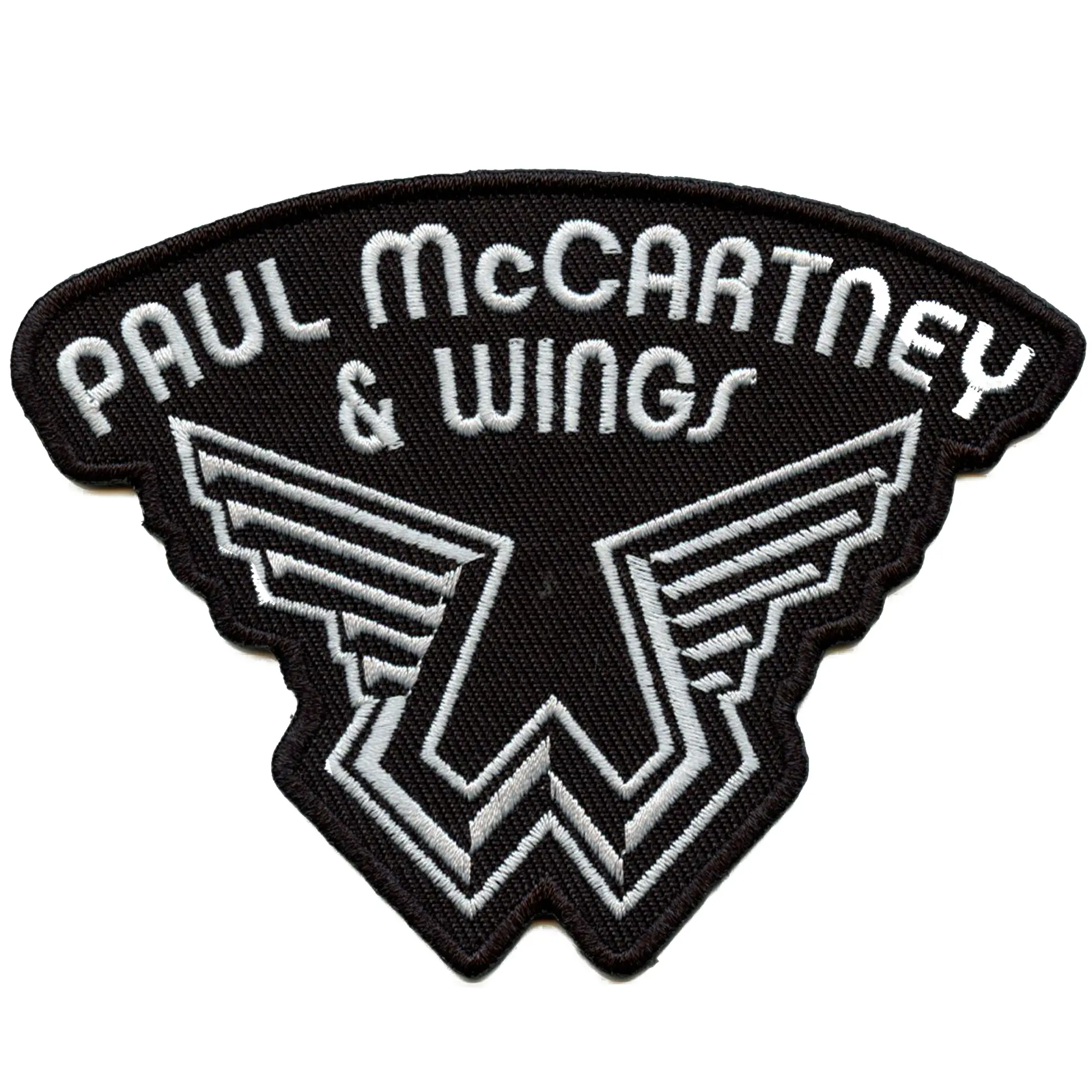 Paul McCartney Wings Patch The Beatles Music Embroidered Iron On