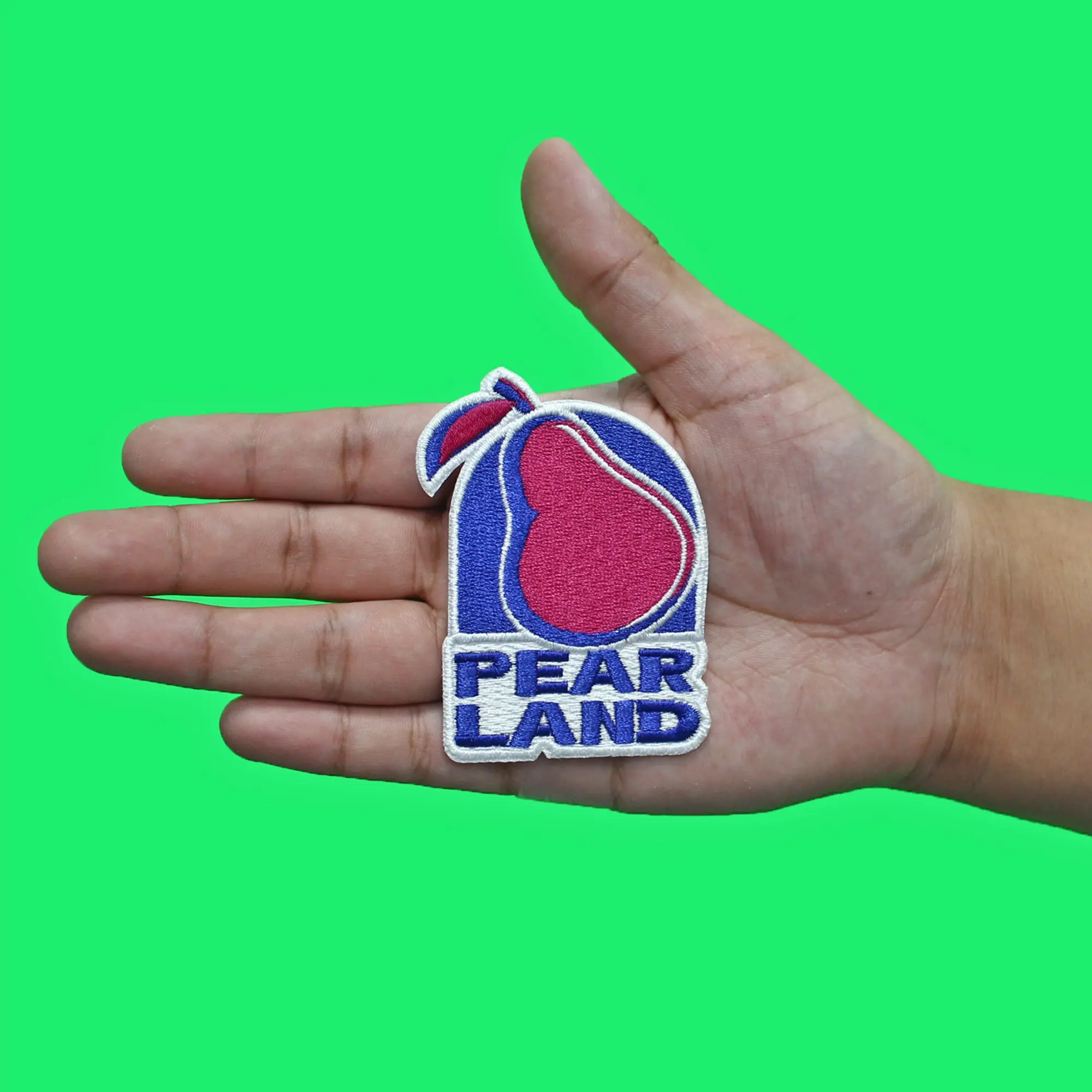 Pearland Mexican Fast Food Patch Restaurant Chain Parody Embroidered Iron On - Image 3