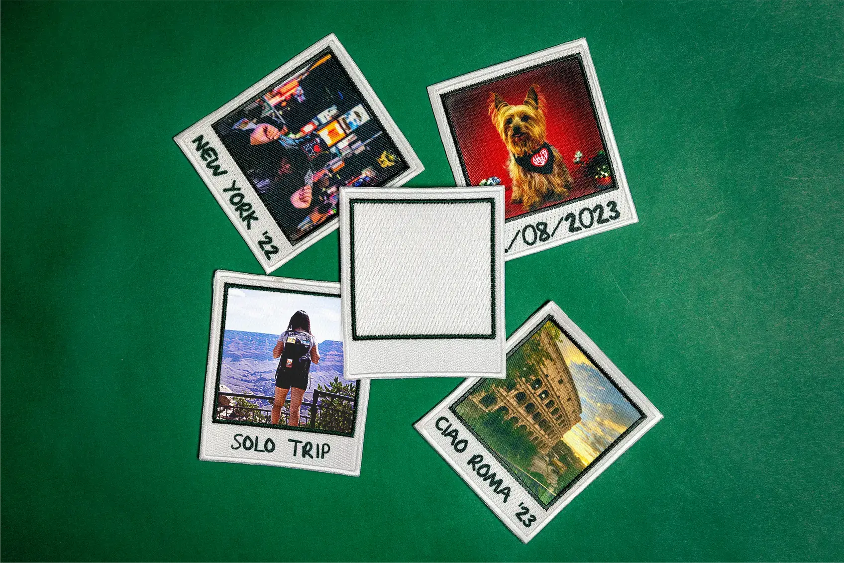 Personalized Snapshot Film Photo Embroidered Iron On Patch - Image 5