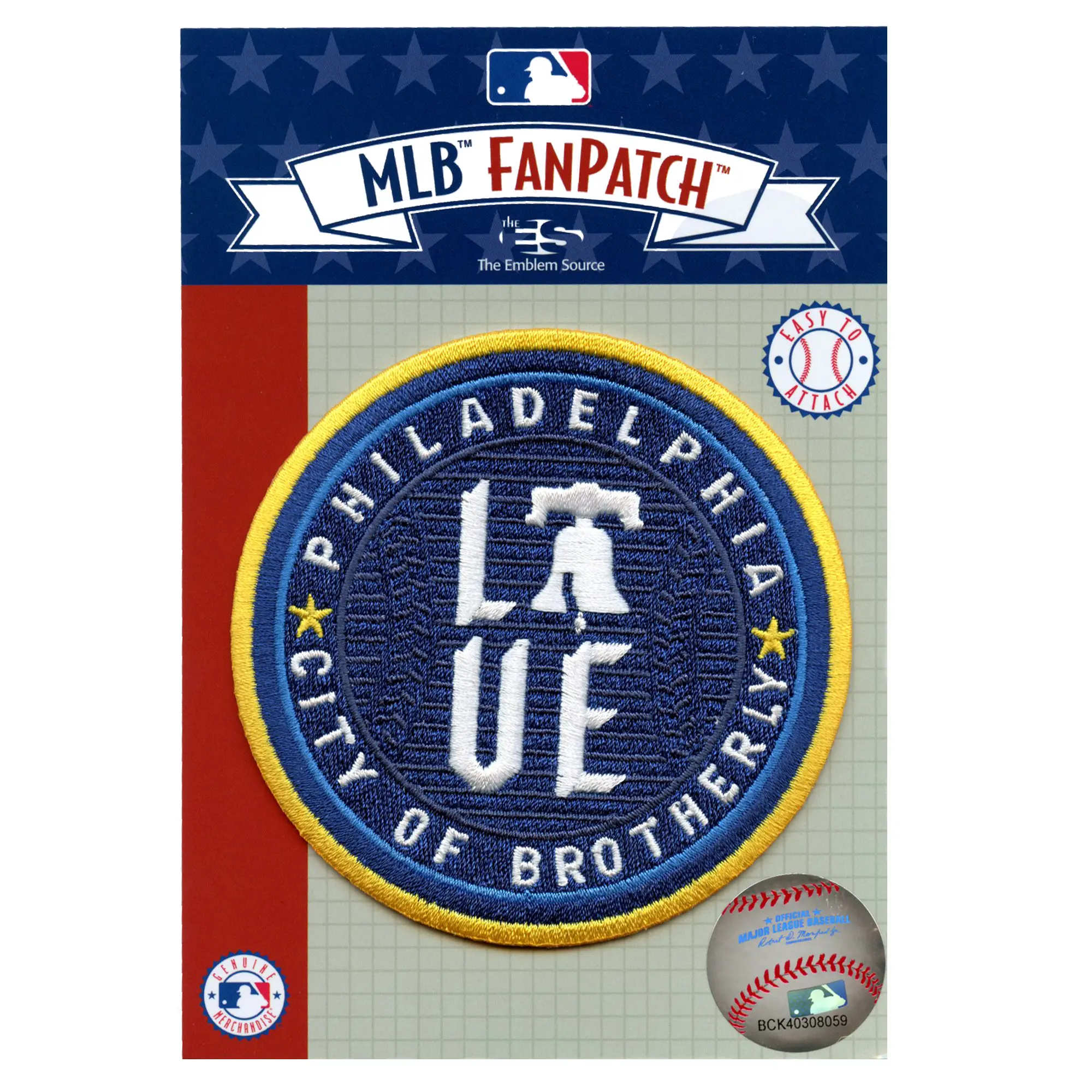 Philadelphia Phillies City of Brotherly Love Patch City Connect Embroidered - Image 2
