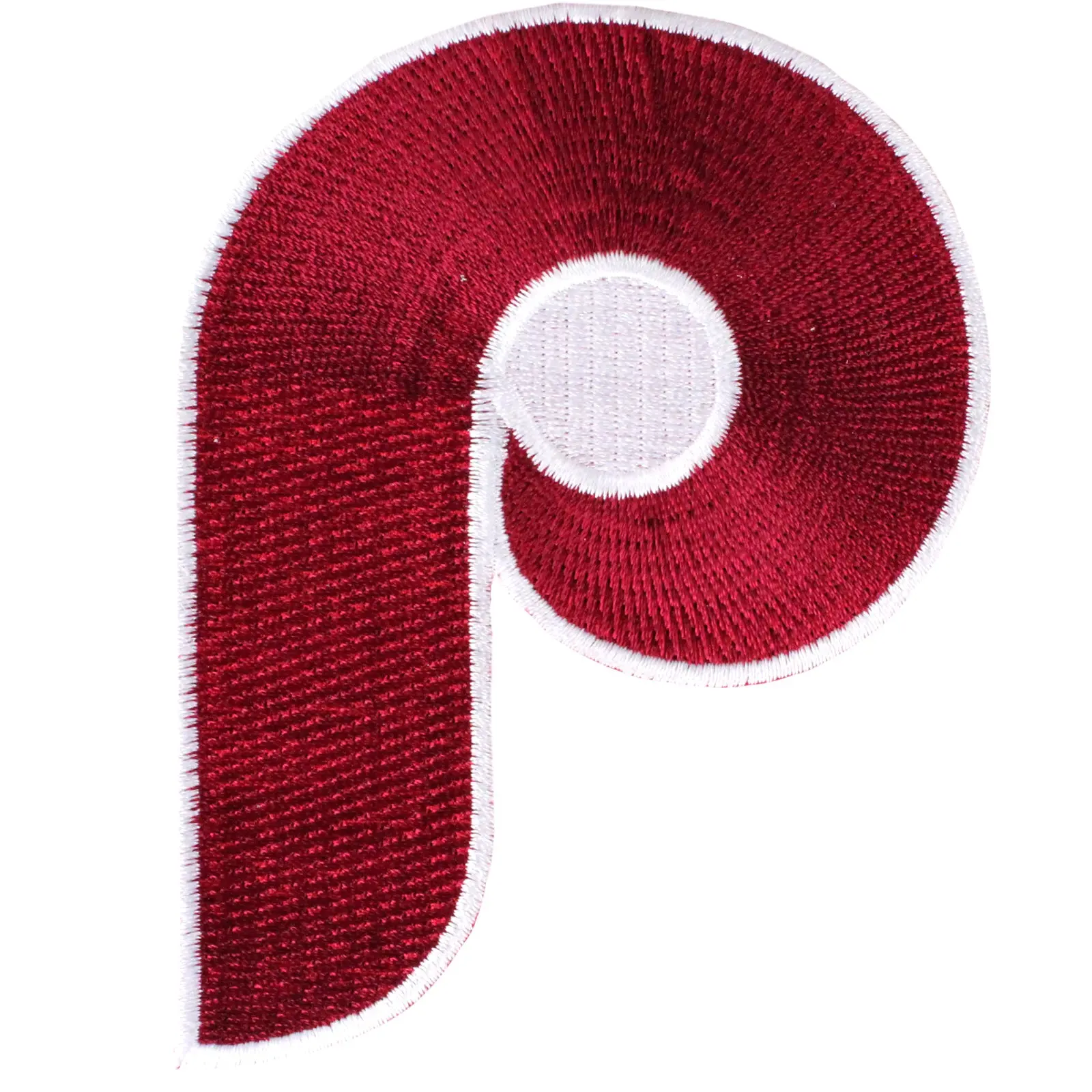 Philadelphia Phillies 'P' Patch Wordmark Team Logo (1973-1986) Embroidered
