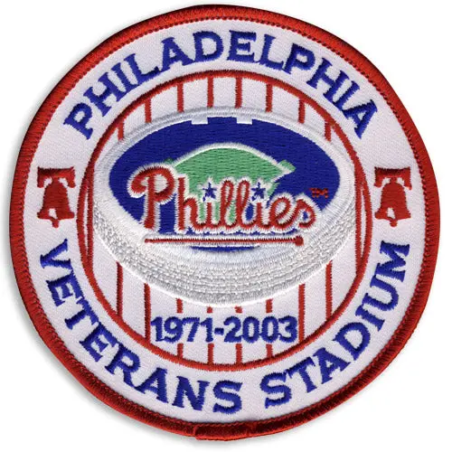 Philadelphia Phillies Veterans Stadium Closing Patch (2003)