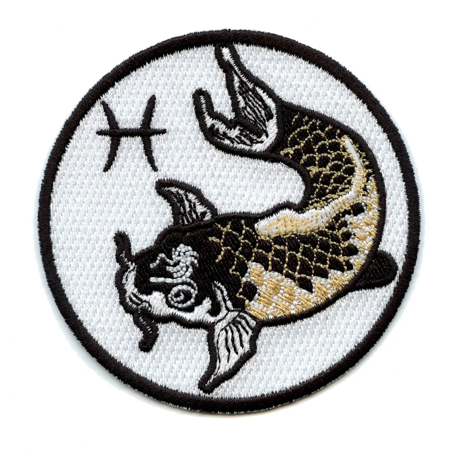 Pisces Zodiac Sign Iron On Patch