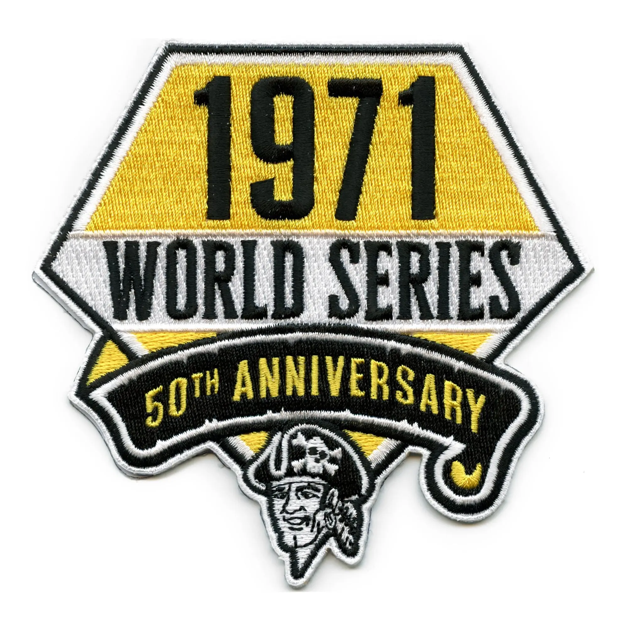 Pittsburgh Pirates 1971 World Series 50th Anniversary Jersey Patch - Image 2