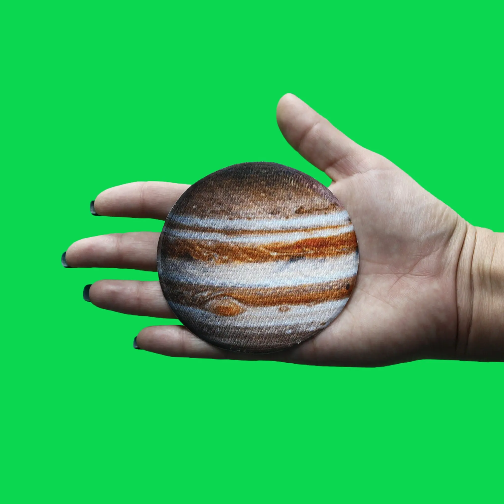 Planet Jupiter Solar System Foto Patch 1 of 12 Embroidered Iron On - Image 2
