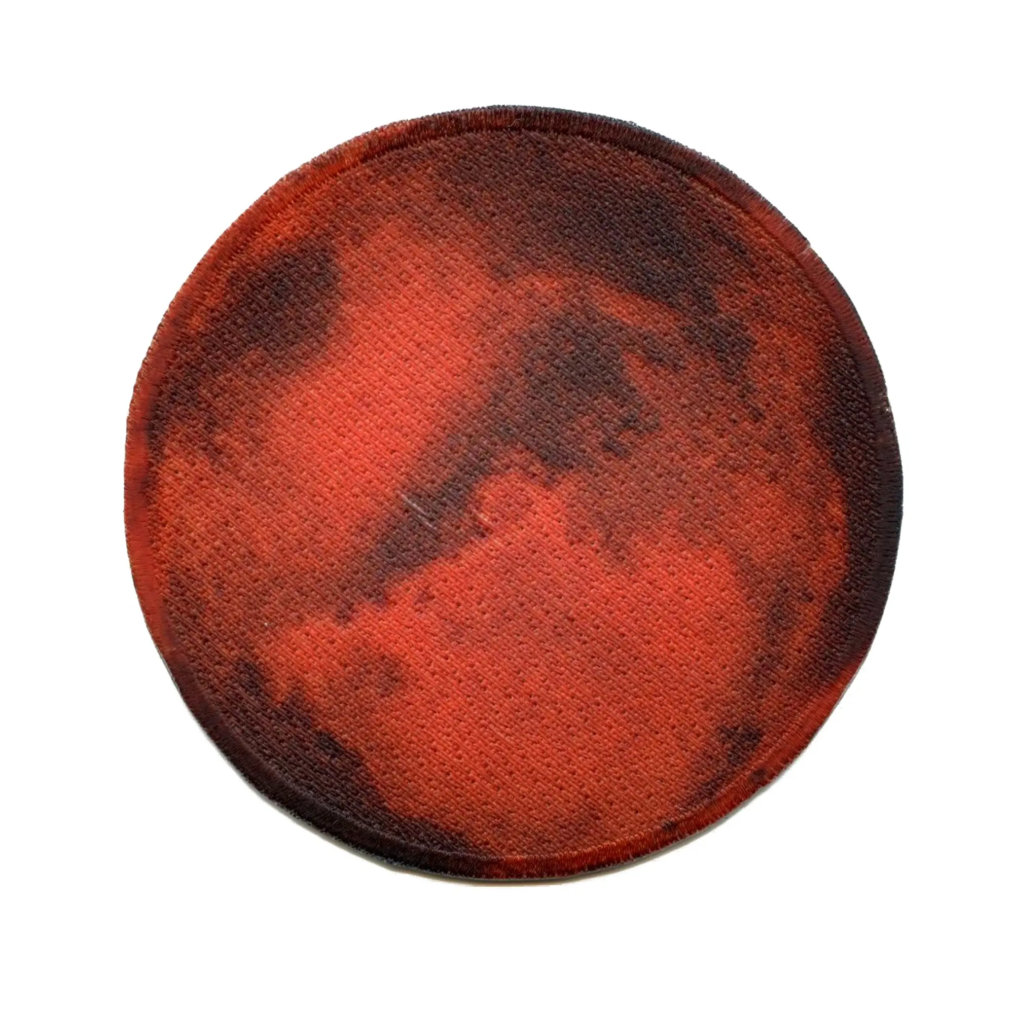 Planet Mars Solar System Foto Patch 1 of 12 Embroidered Iron On