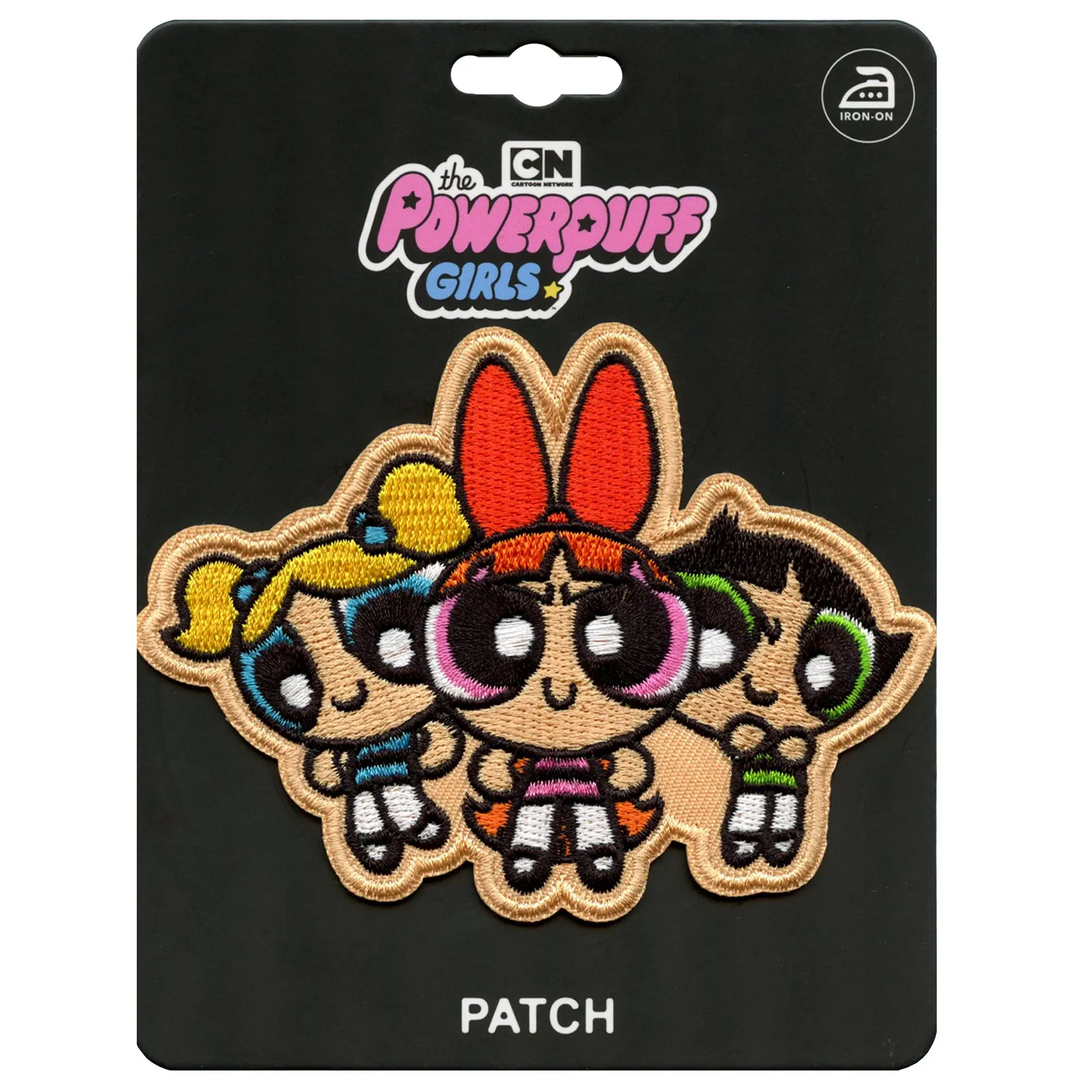 Powerpuff Girls Trio Pose Patch Cartoon Network Animation Embroidered Iron On - Image 2