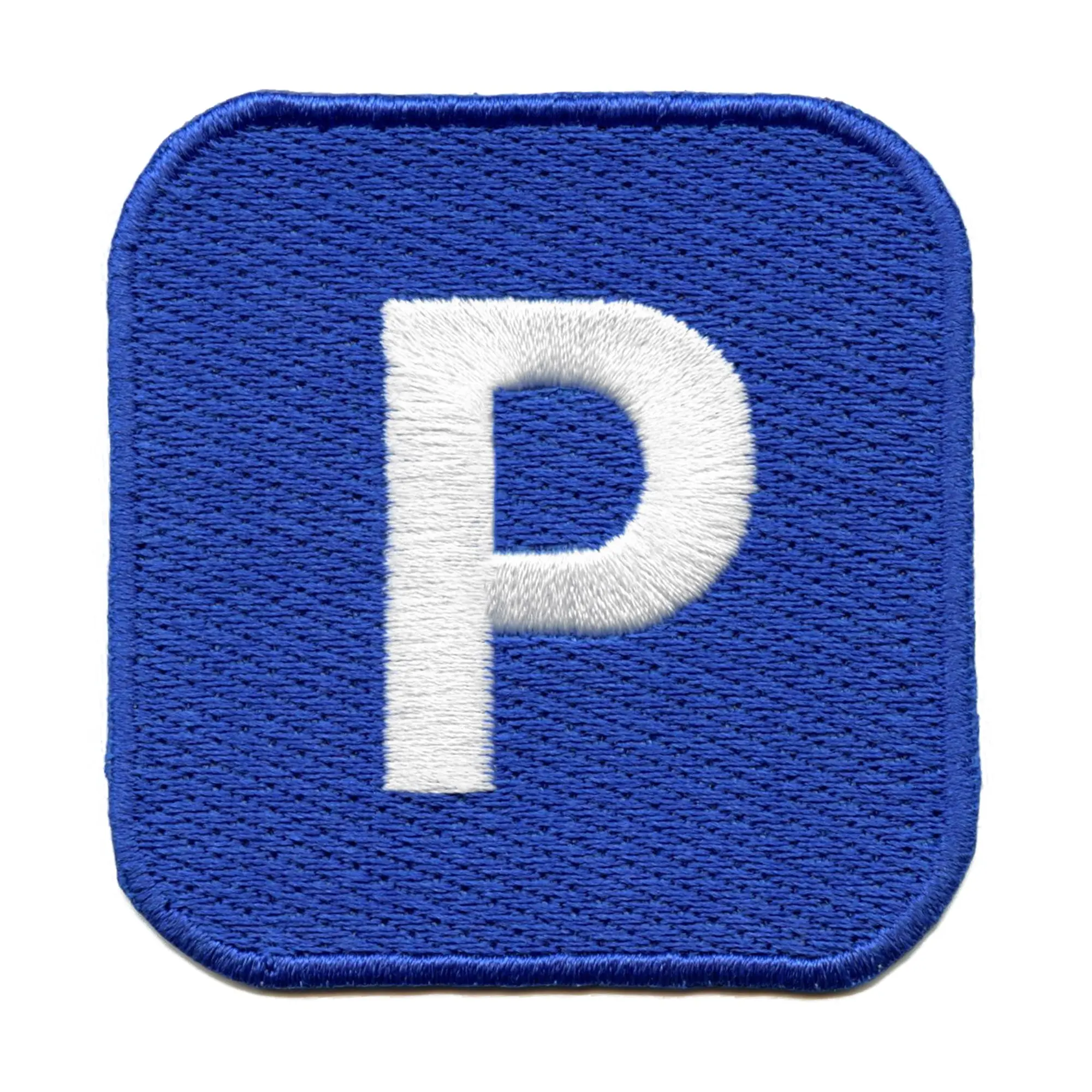 Pushing P Patch Lyrics Phrase Embroidered Iron On