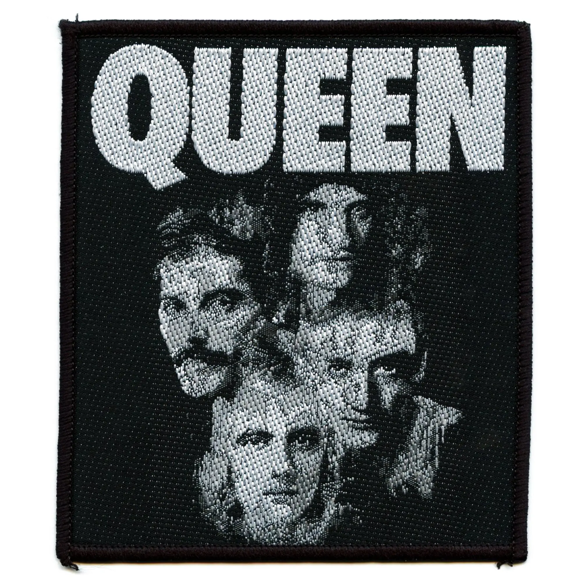 Queen Band Faces Patch Classic British Rock Woven Sew On