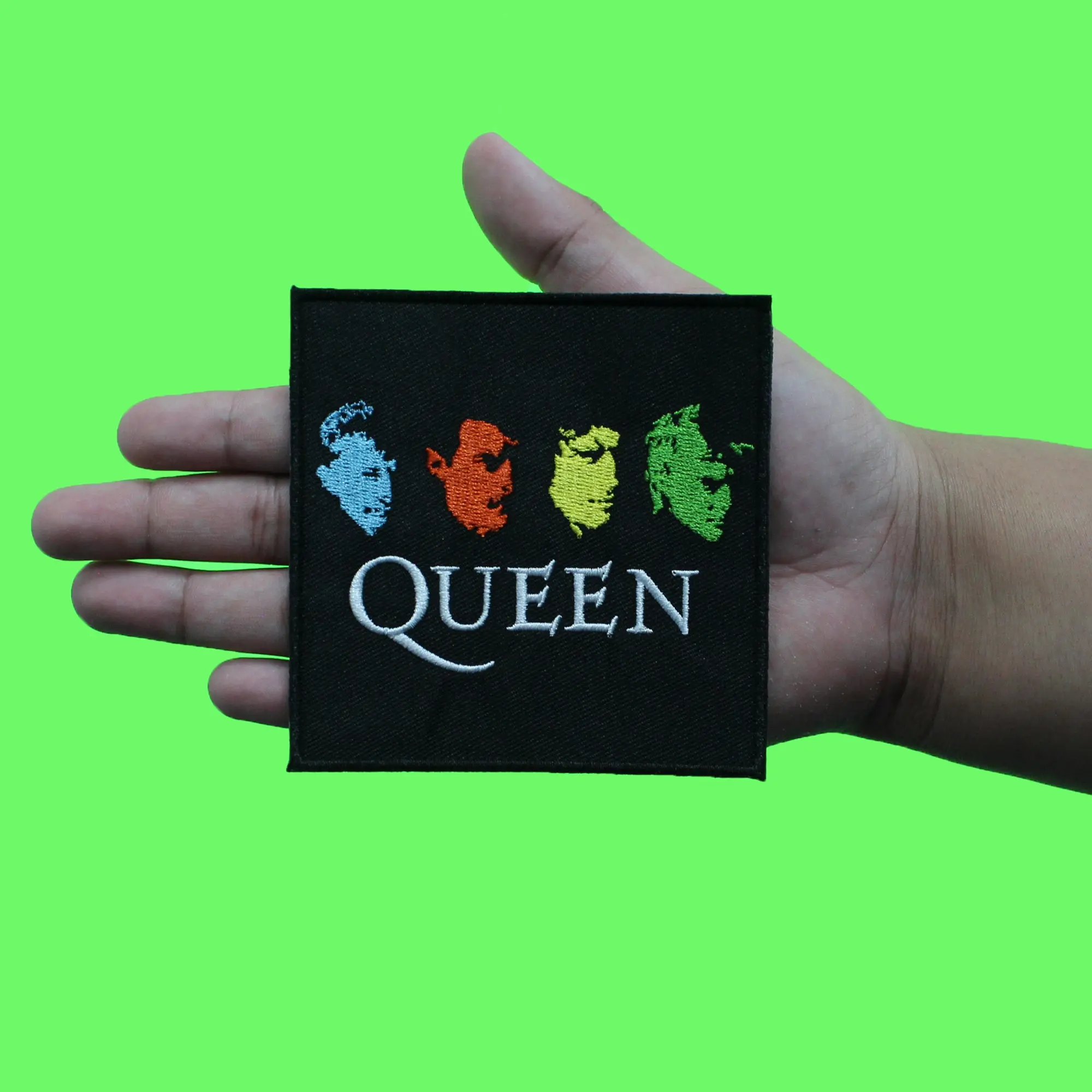 Queen Hot Space Tour '82 Patch Rock Band Embroidered Iron On - Image 2