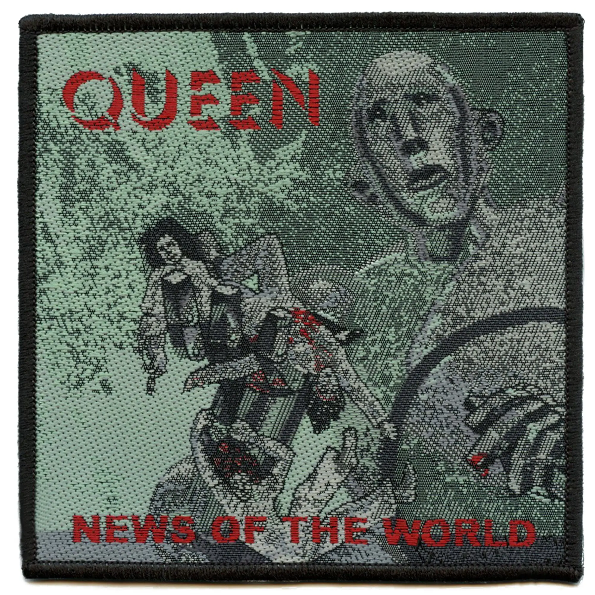Queen News Of The World Patch London Rock Band Woven Sew On