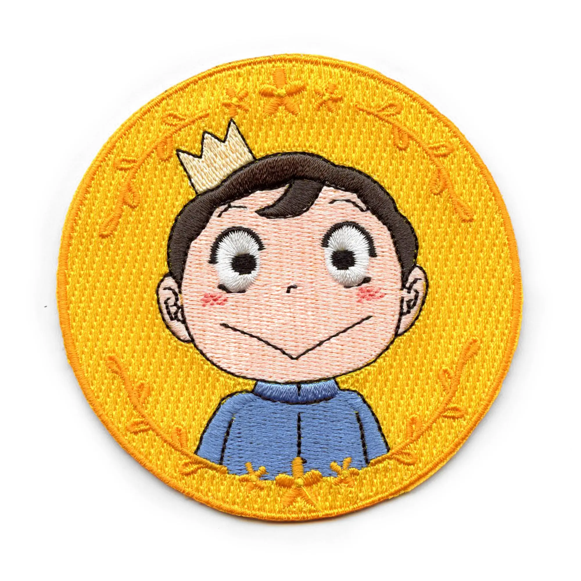 Ranking Of Kings Bojji Patch Face Portrait Smile Embroidered Iron On