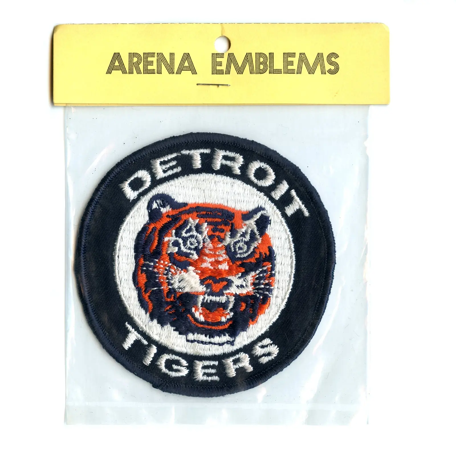 Rare Detroit Tigers MLB Baseball Vintage Round Team Logo Patch