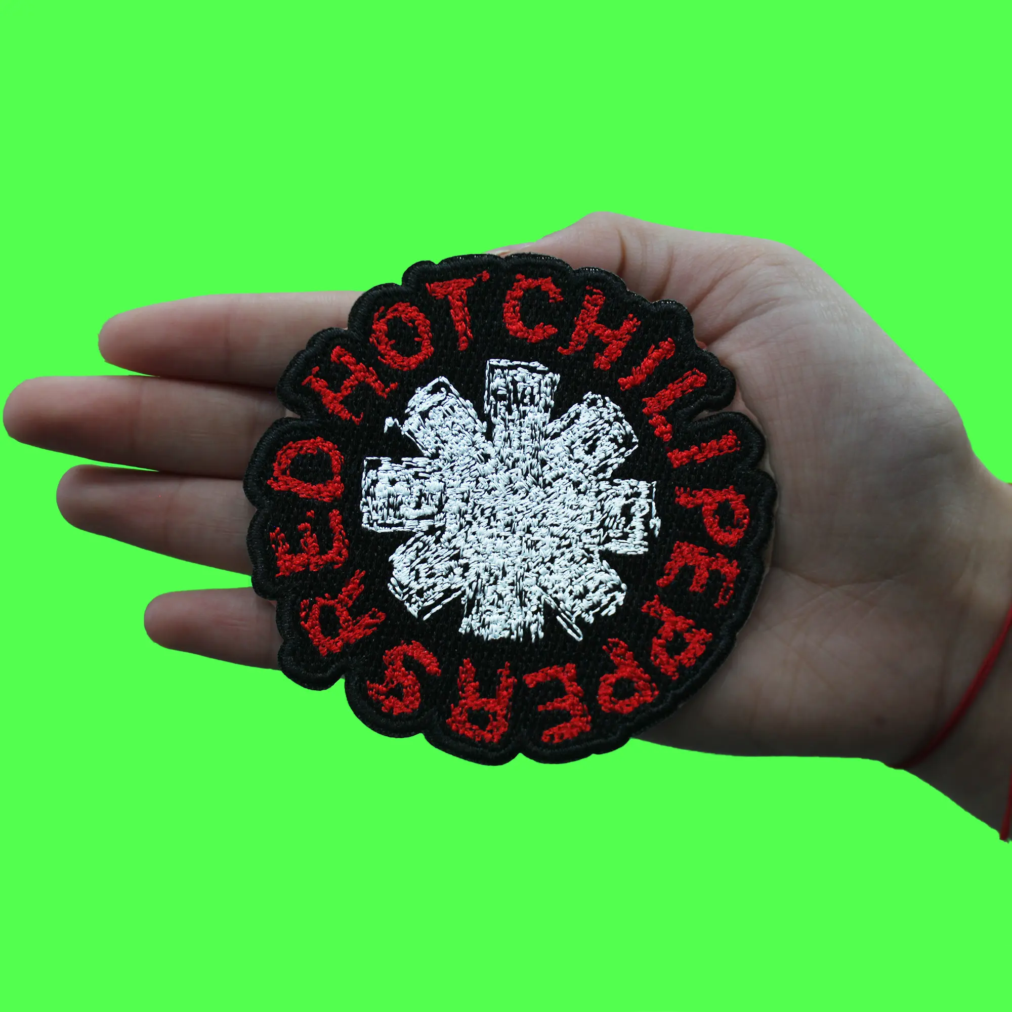 Red Hot Chili Peppers Scribble Asterisk Patch California Rock Band Embroidered Iron On - Image 2