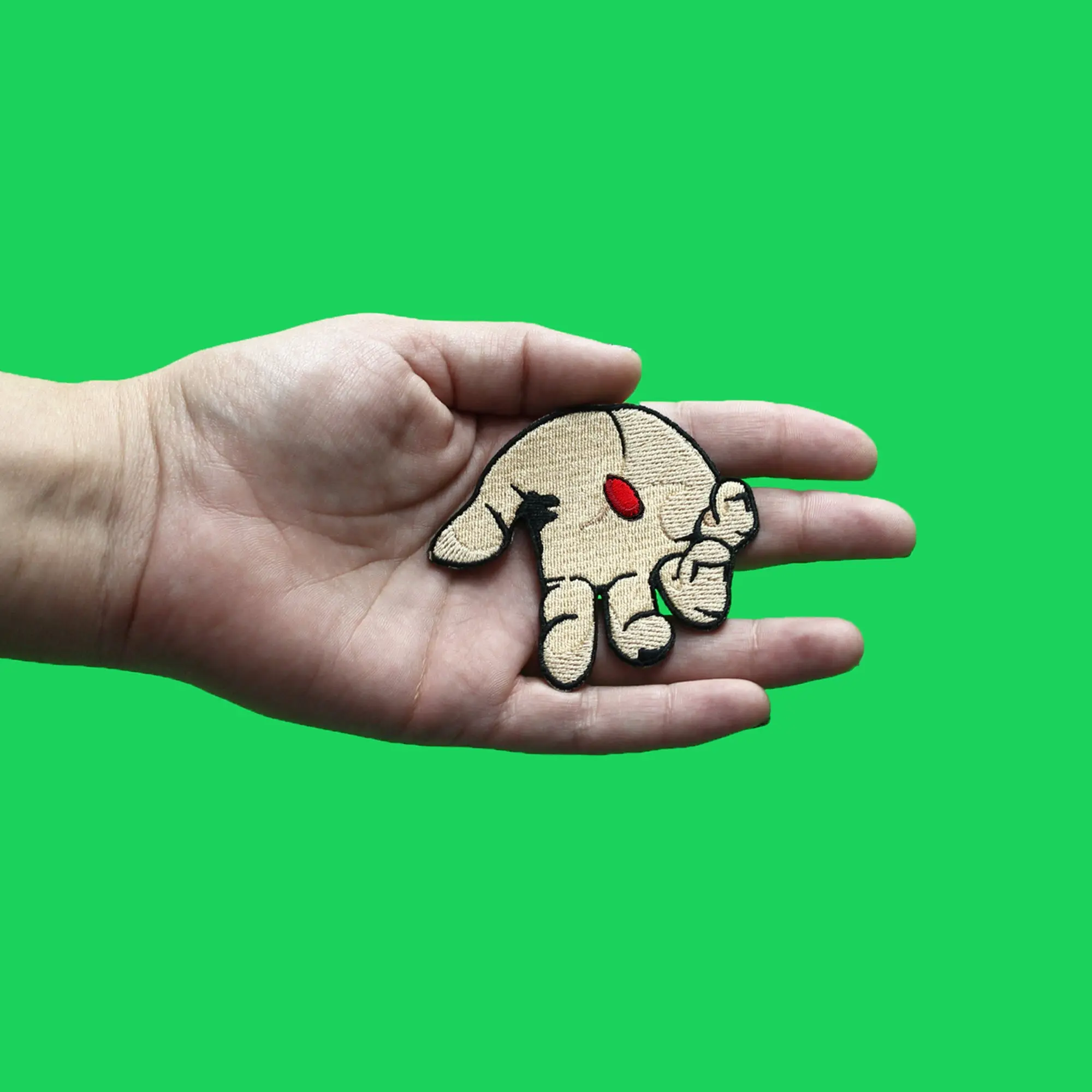 Red Pill Right Hand Patch Choice Light Skin Embroidered Iron On - Image 2