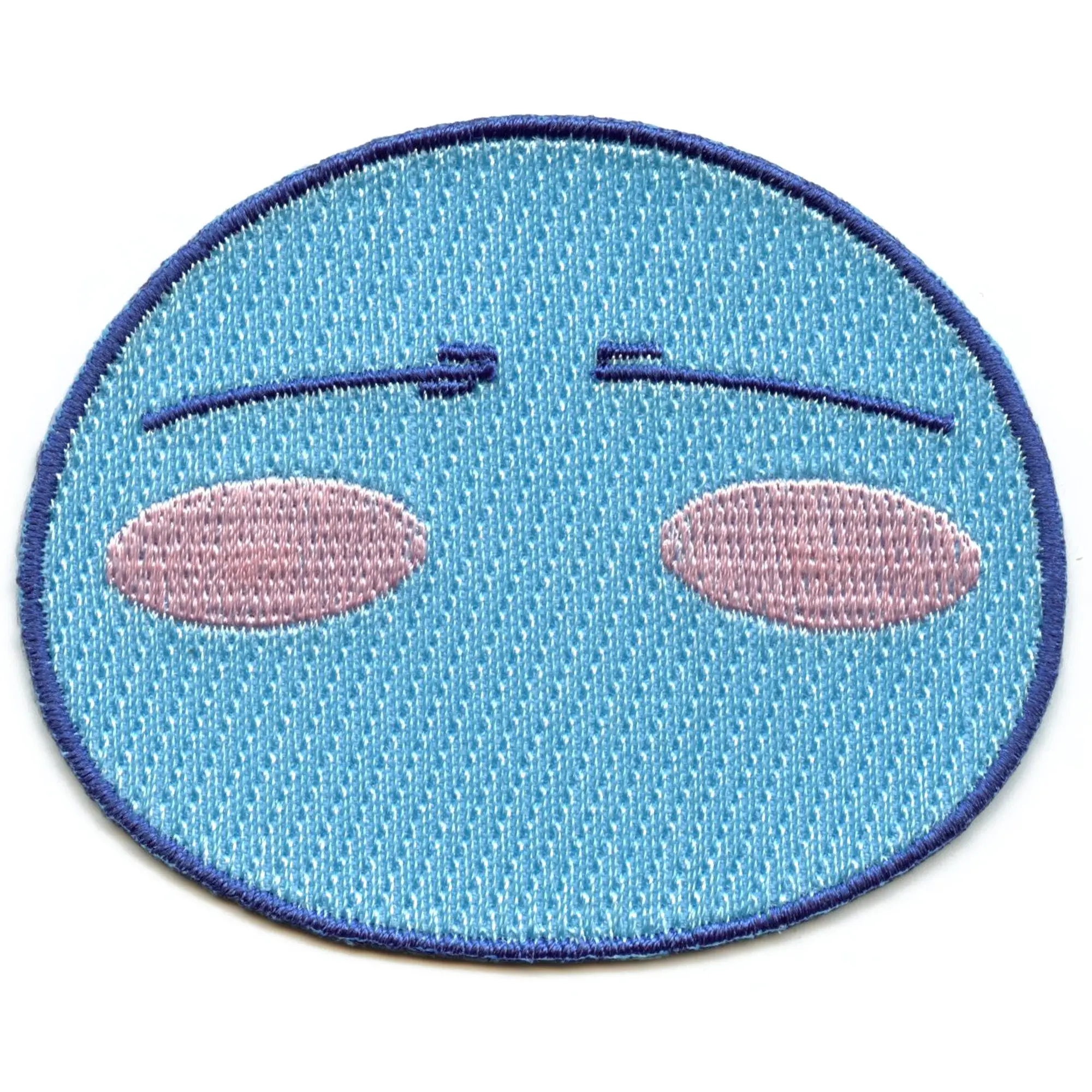 Reincarnated As A Slime Patch Rimmuru Pink Blush Embroidered Iron On