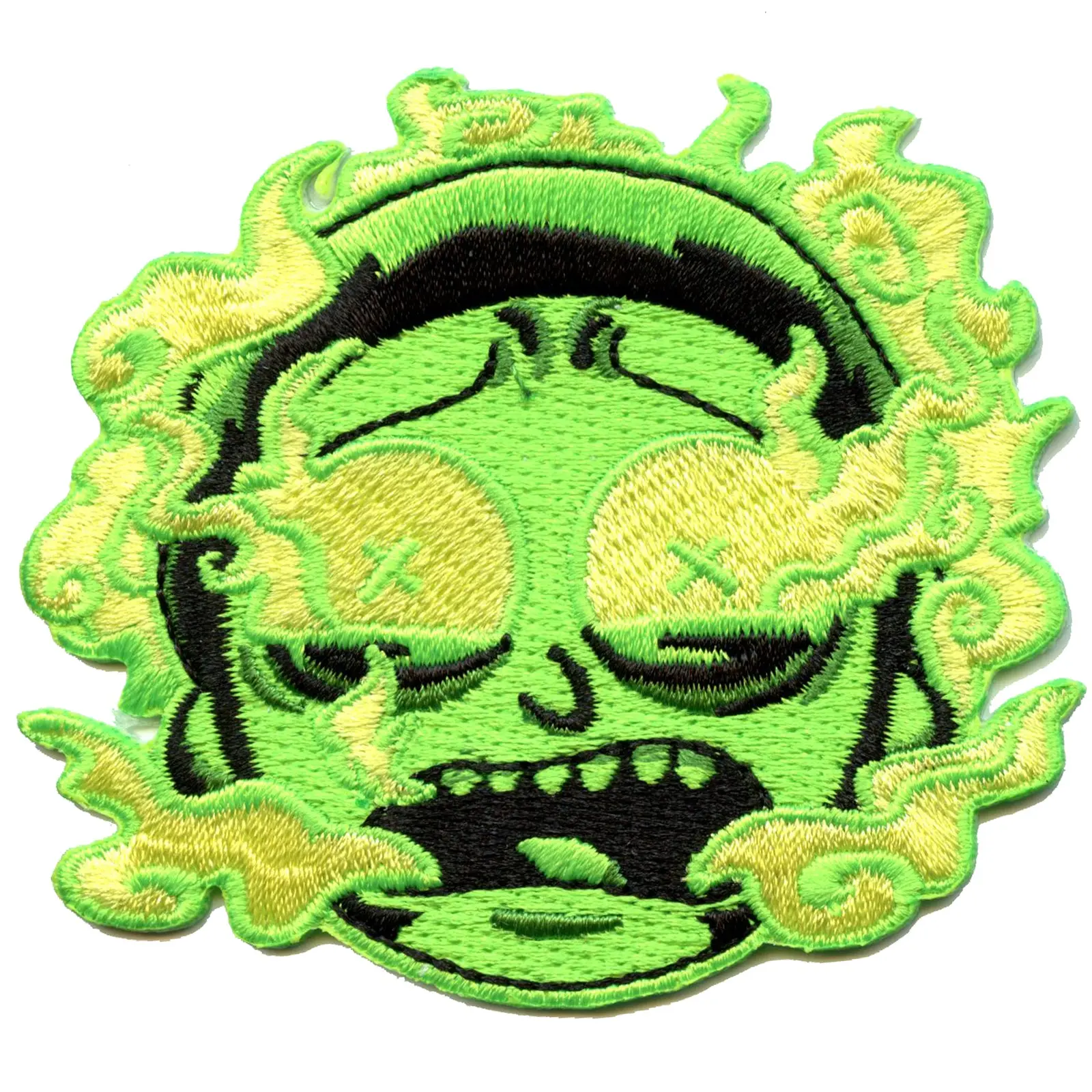 Rick and Morty Burnt Out Morty Embroidered Iron On Patch - Image 3