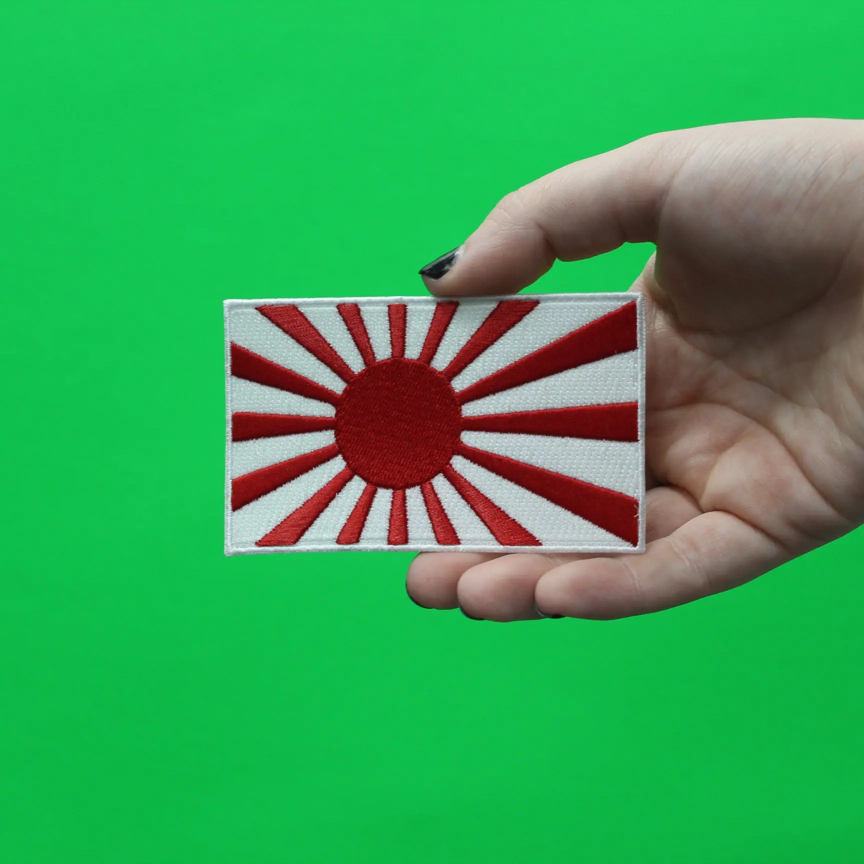 Rising Sun Flag of Japan Embroidered Country Patch - Image 2