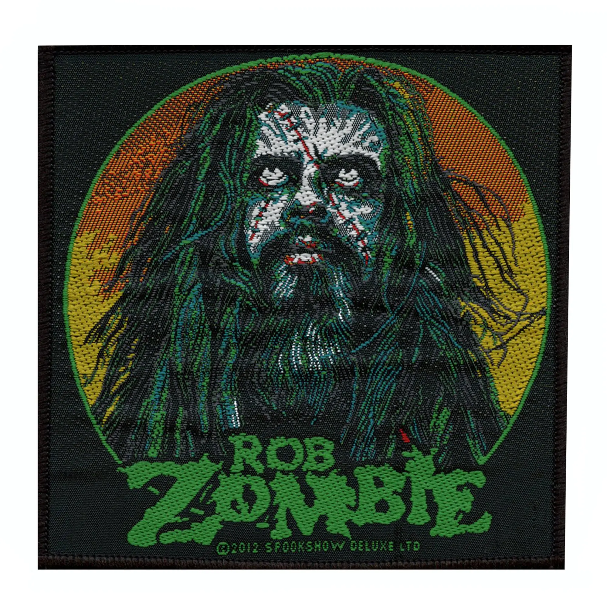 Rob Zombie Past, Present, and Future Patch Undead Album Cover Woven Sew On