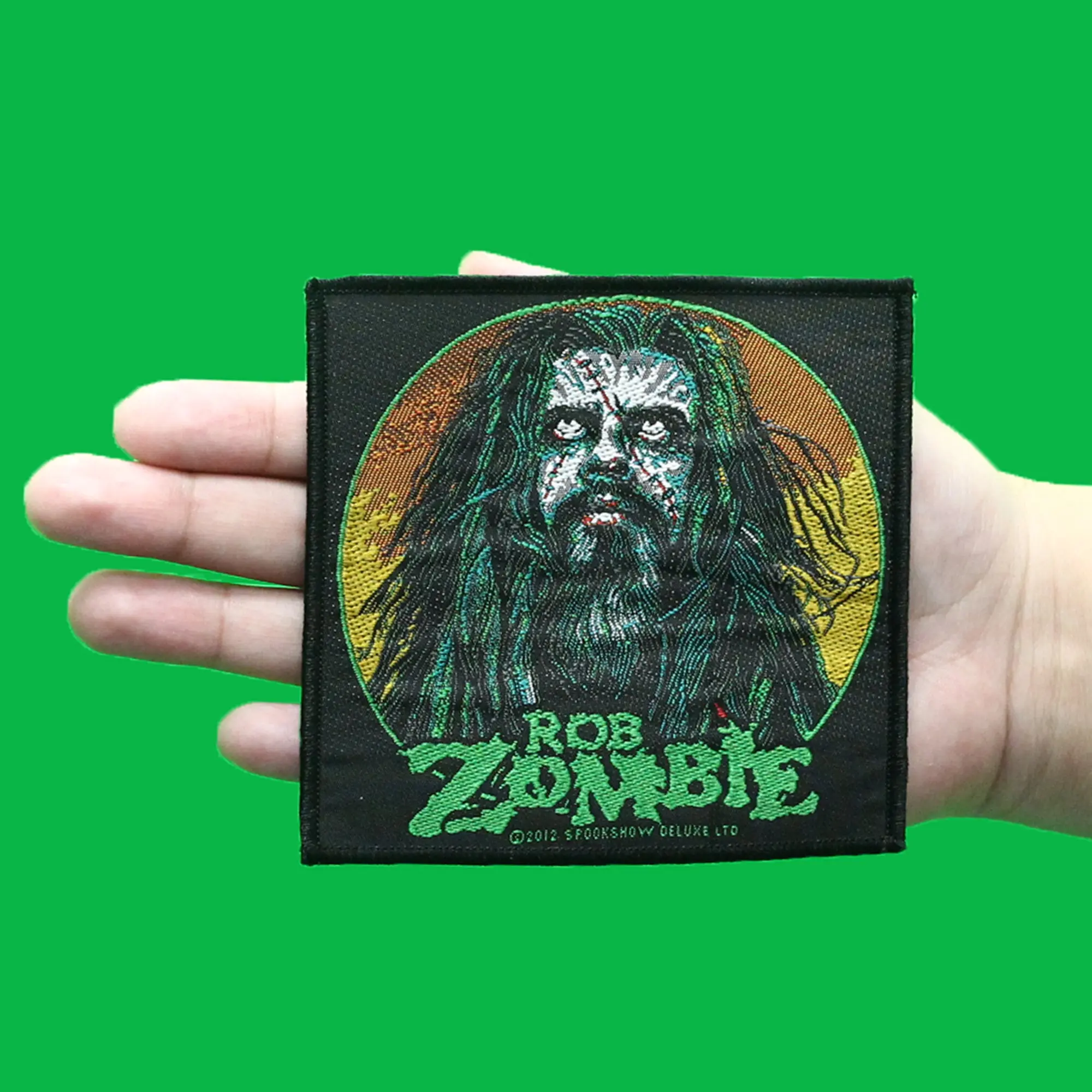 Rob Zombie Past, Present, and Future Patch Undead Album Cover Woven Sew On - Image 2