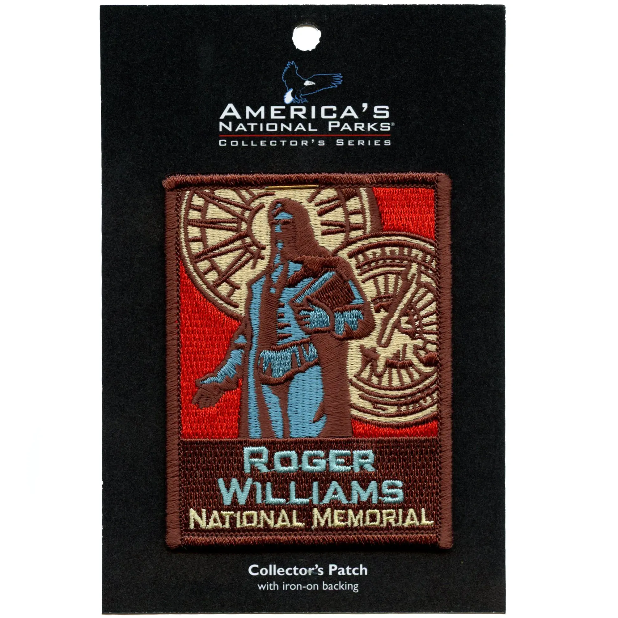 Roger Williams National Memorial Patch History Battle Travel Embroidered Iron On - Image 2
