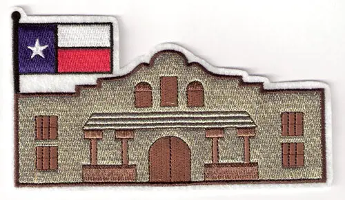 San Antonio Spurs Alamo Old Throwback Team Logo Patch