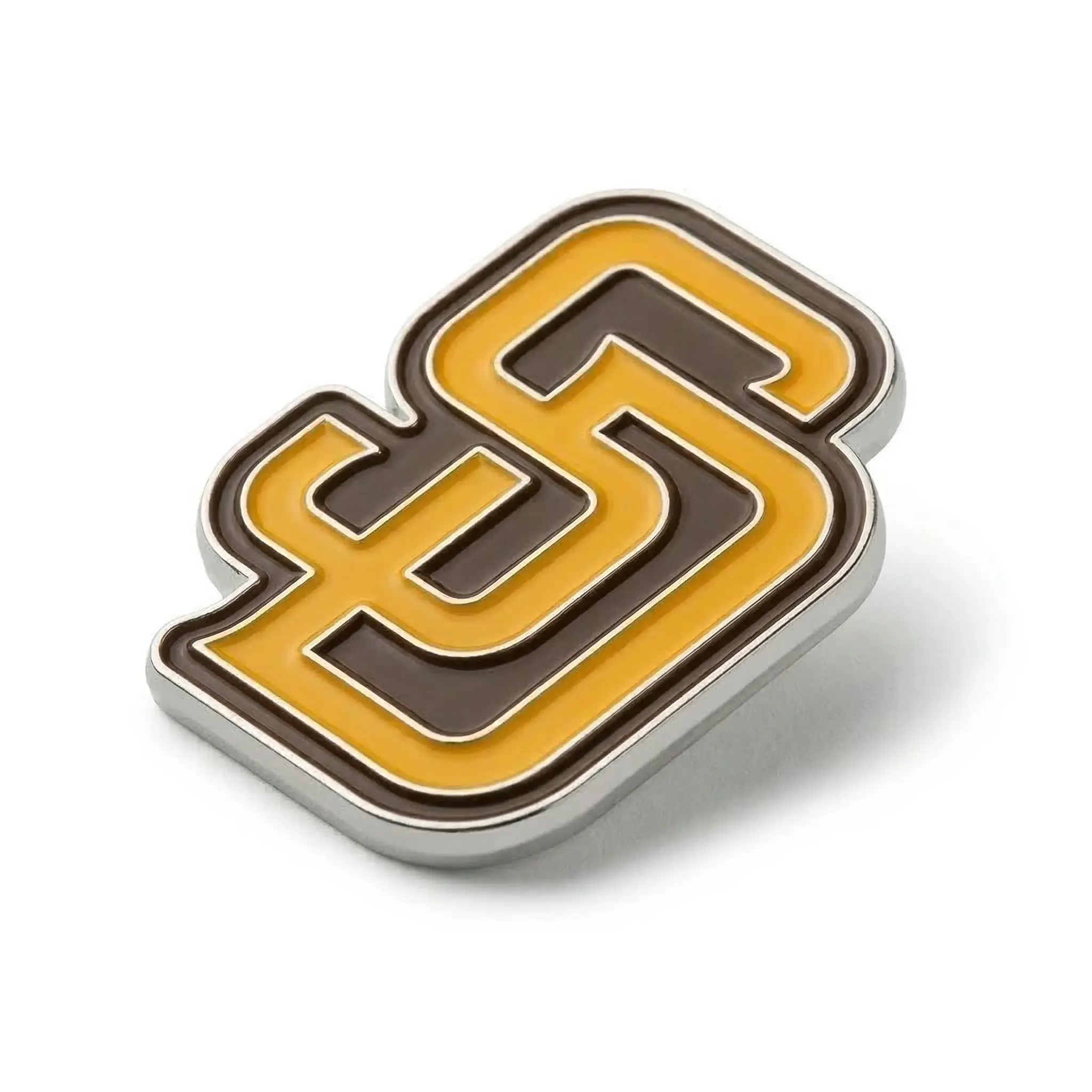 San Diego Padres SD Primary Logo MLB Enamel Pin
