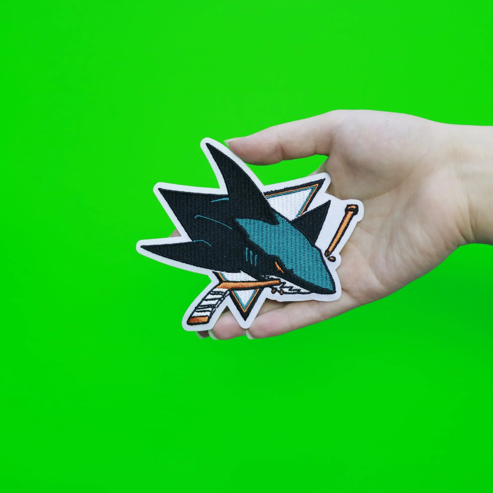 San Jose Sharks Primary Team Logo Patch - Image 2