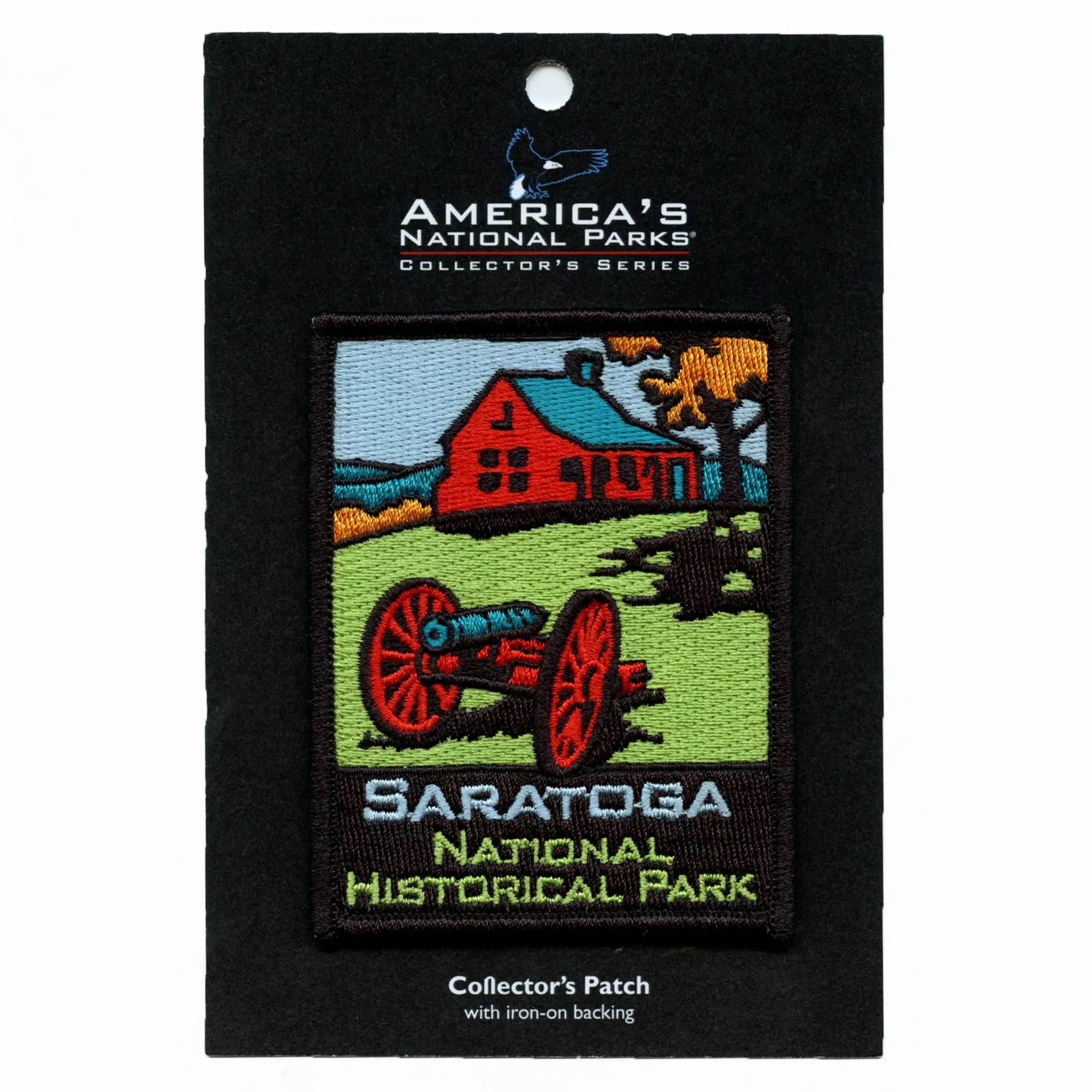 Saratoga National Historical Park Patch War Victory Travel Embroidered Iron On - Image 2