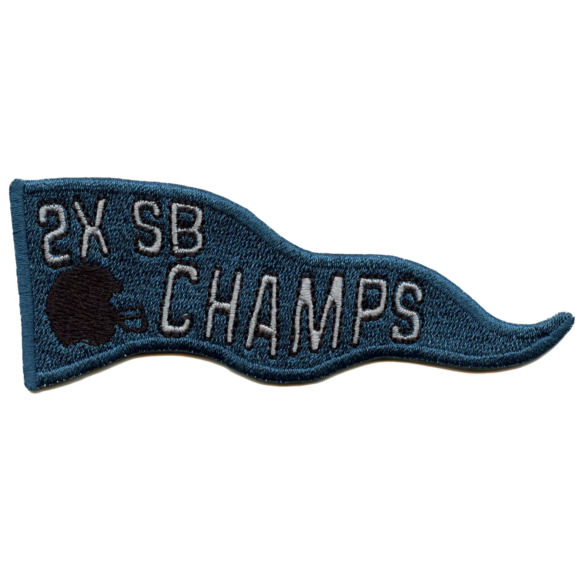 SB Champions 2025 Patch Football Philadelphia Sport Embroidered Iron On