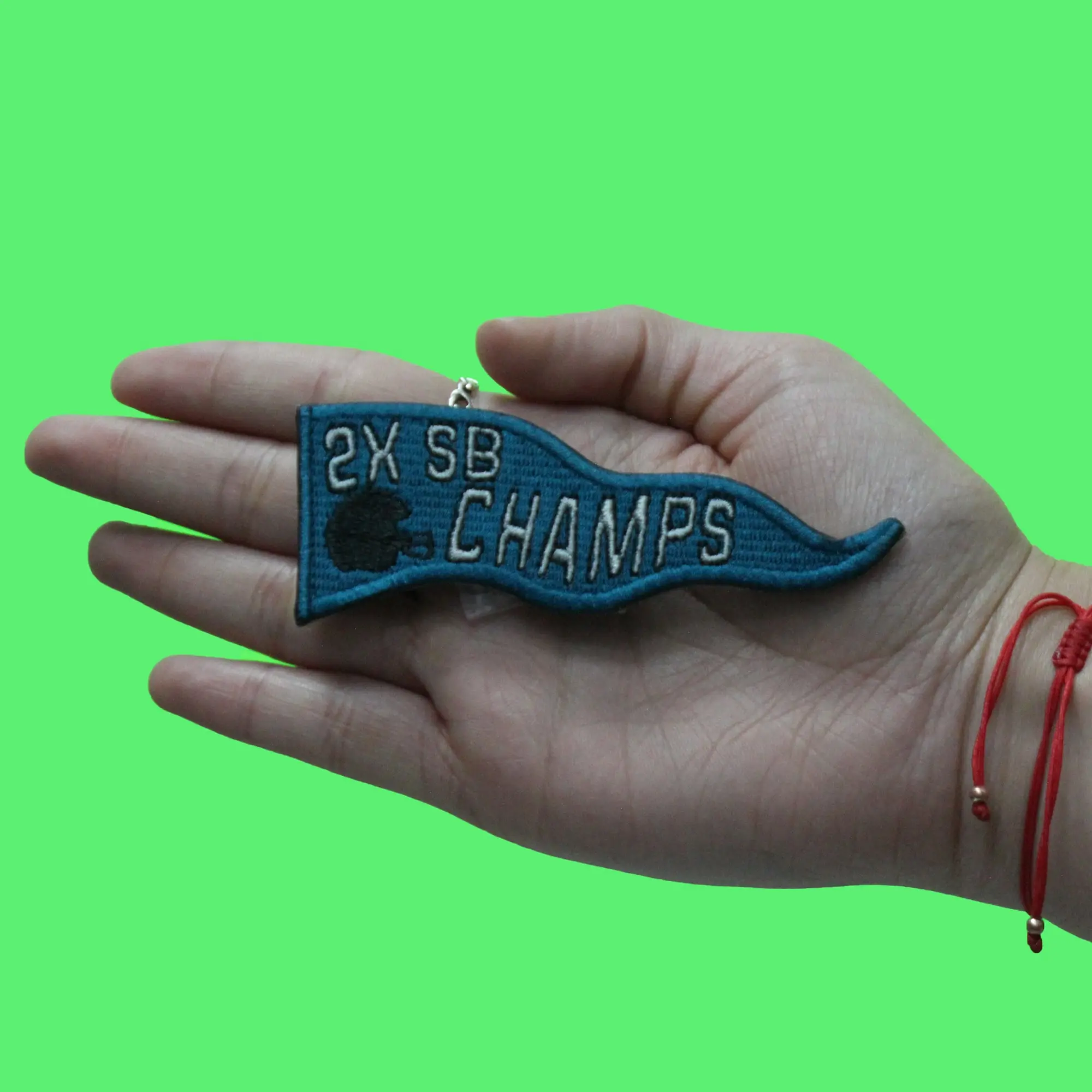 SB Champions 2025 Patch Football Philadelphia Sport Embroidered Iron On - Image 2