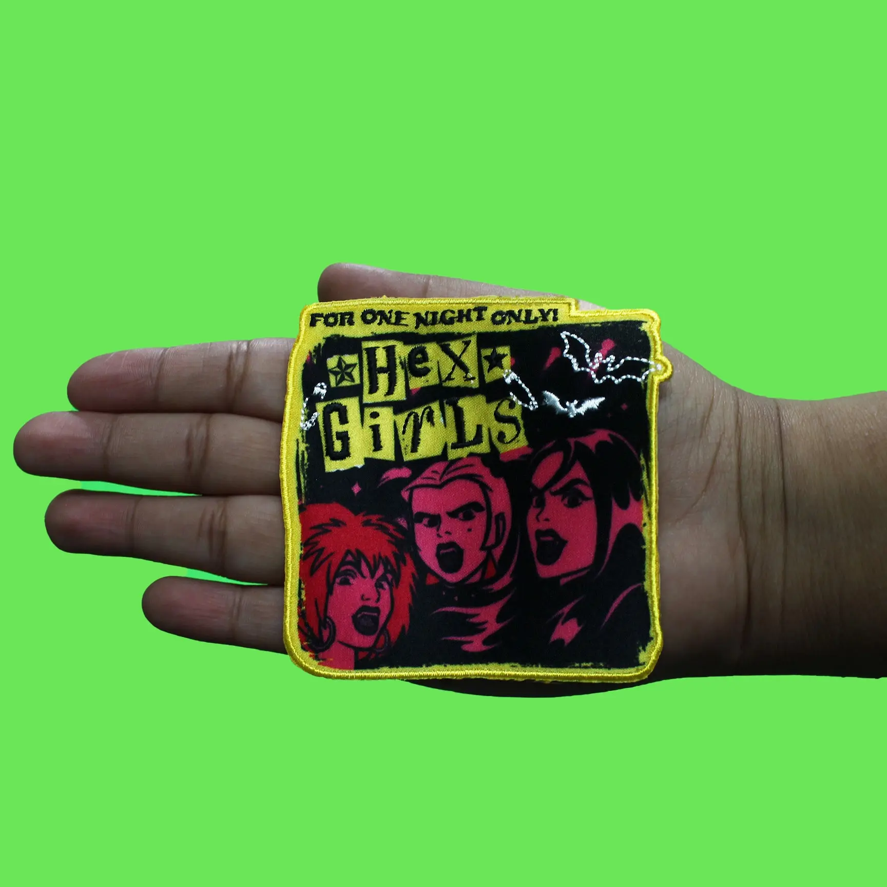 Scooby-Doo Hex Girls Patch One Night Only Sublimated Embroidered Iron On - Image 2