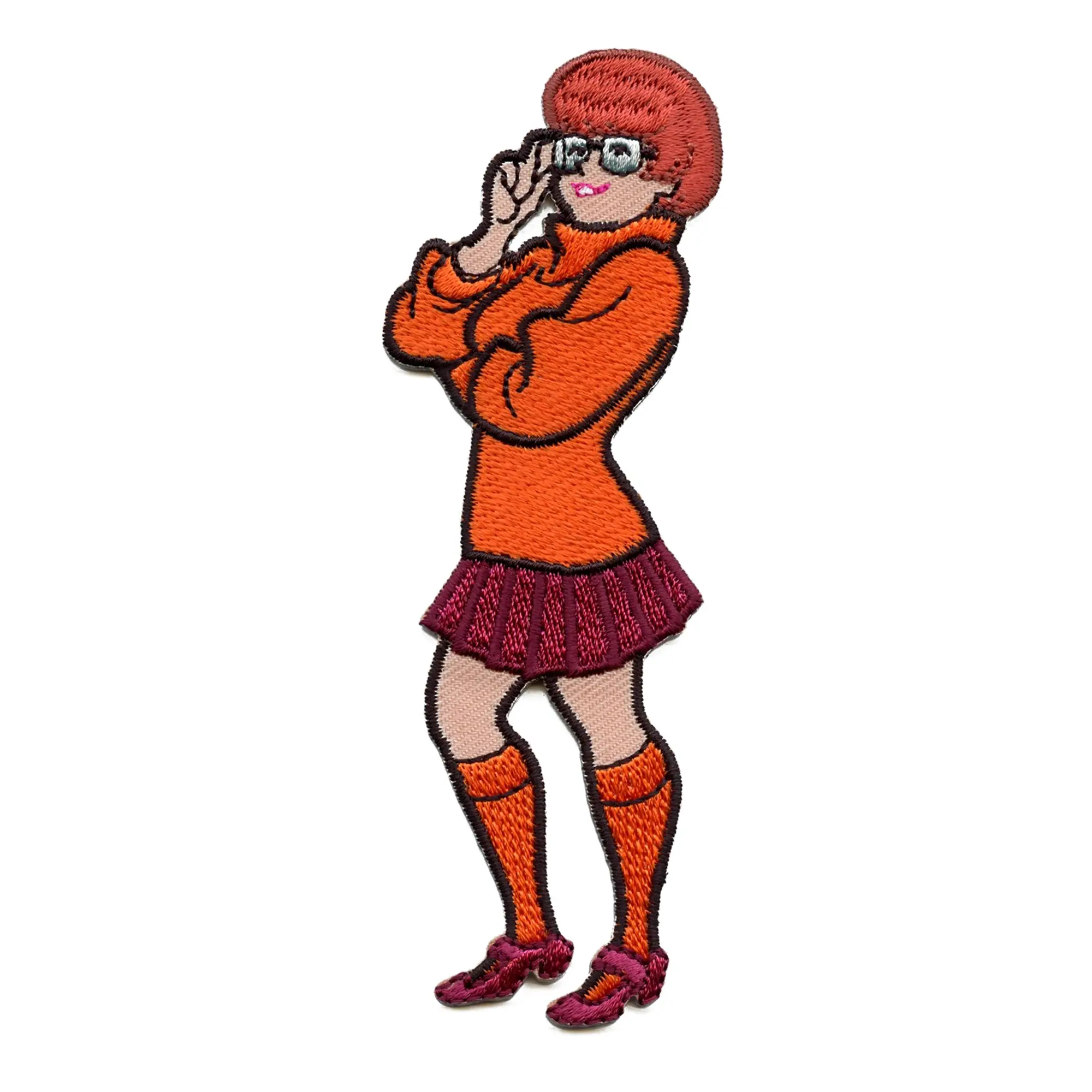 Official Scooby Doo Patch Velma Embroidered Iron On