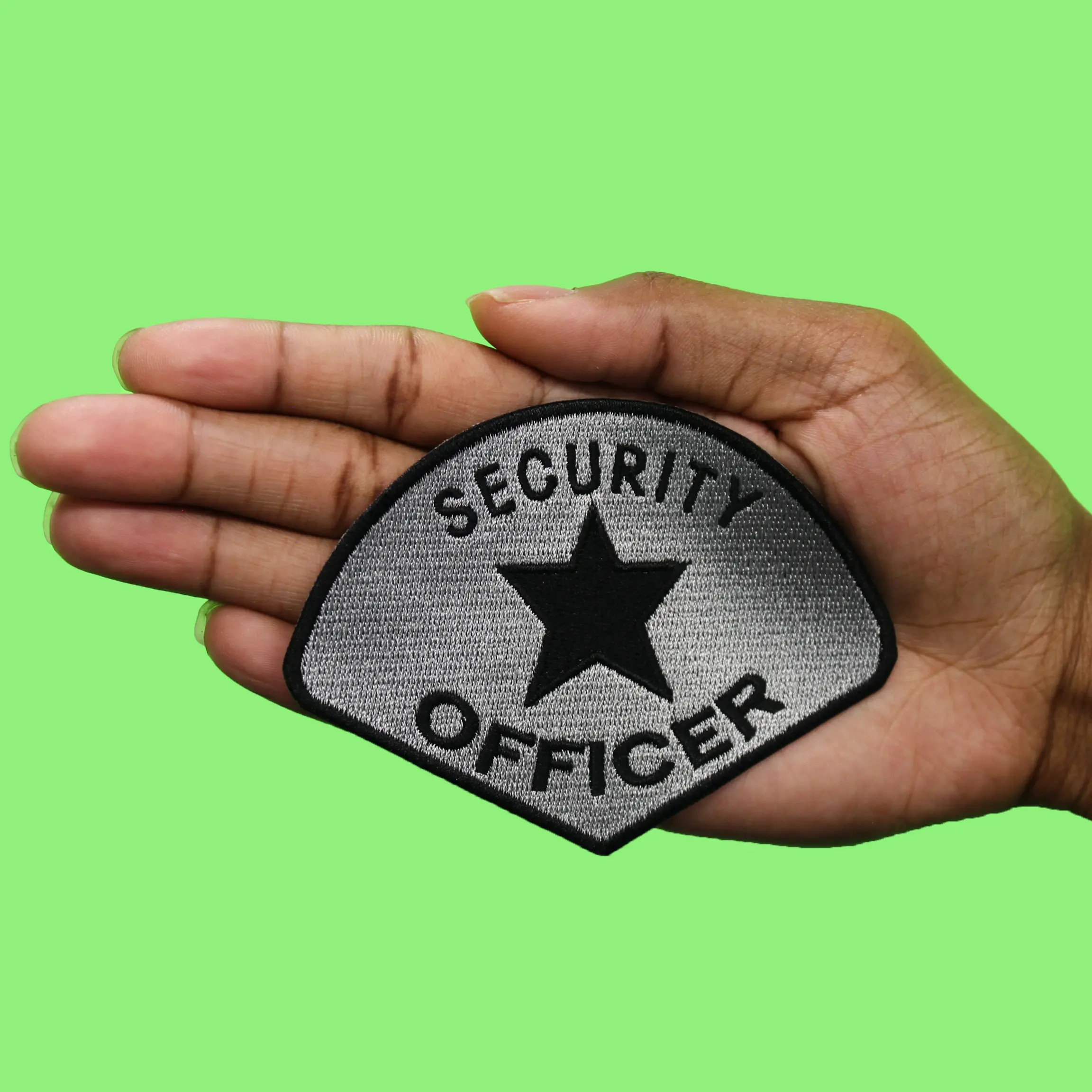 Security Officer Parody Patch Funny TV Movie Embroidered Iron On - Image 2