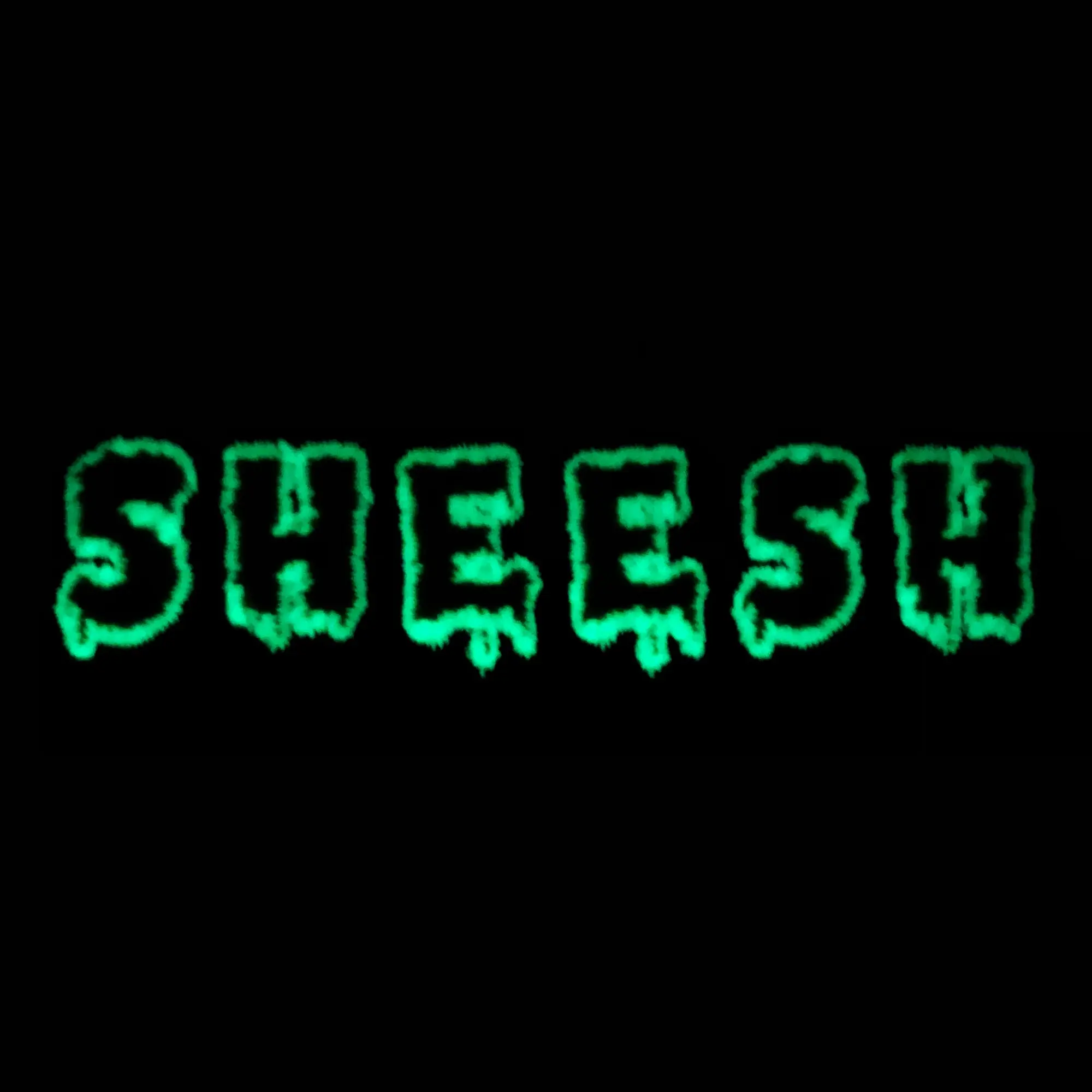 Sheesh Ice In Veins Patch Glow In The Dark Embroidered Iron On - Image 3