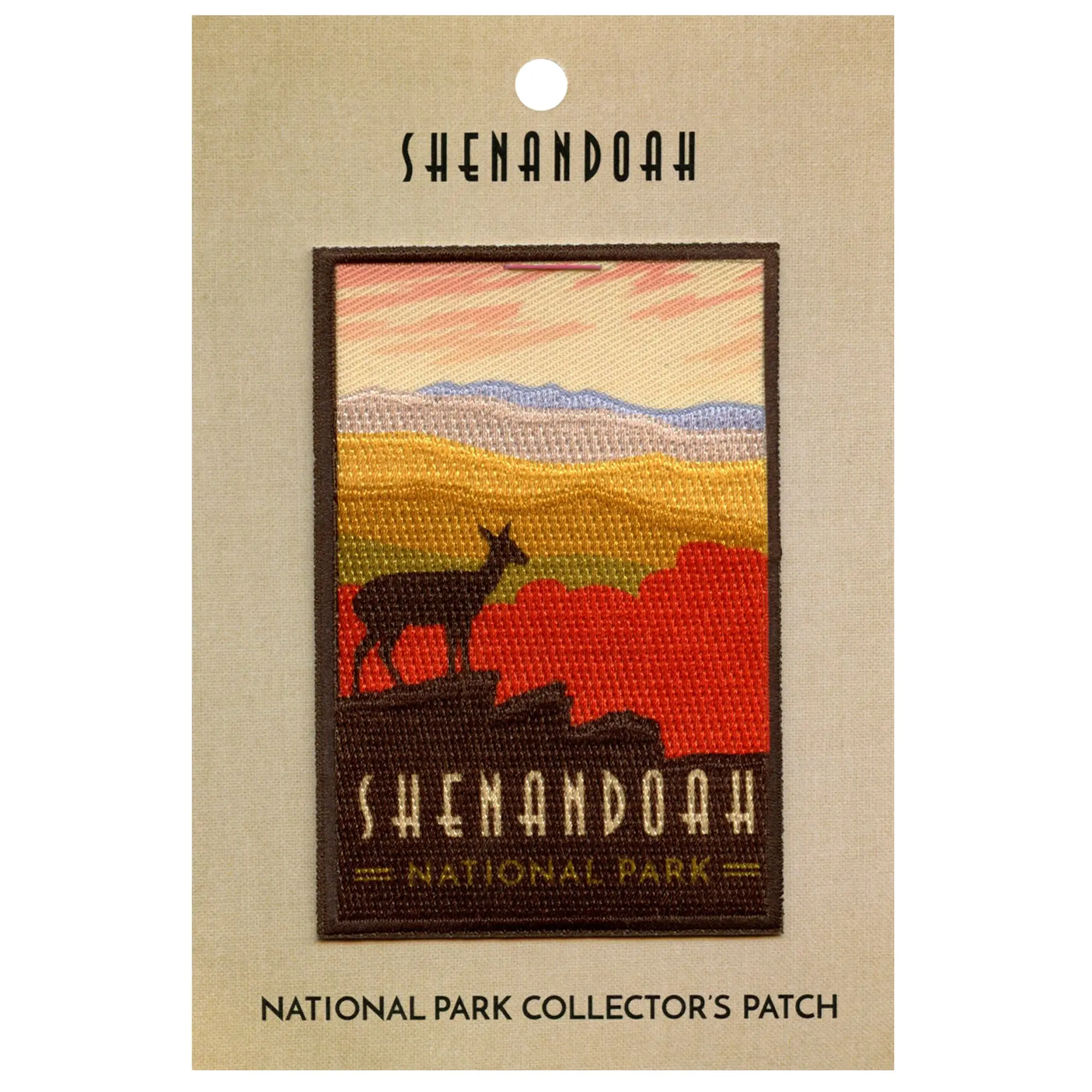 Shenandoah National Park Patch Mountain Travel Virginia Sublimated Iron On - Image 2