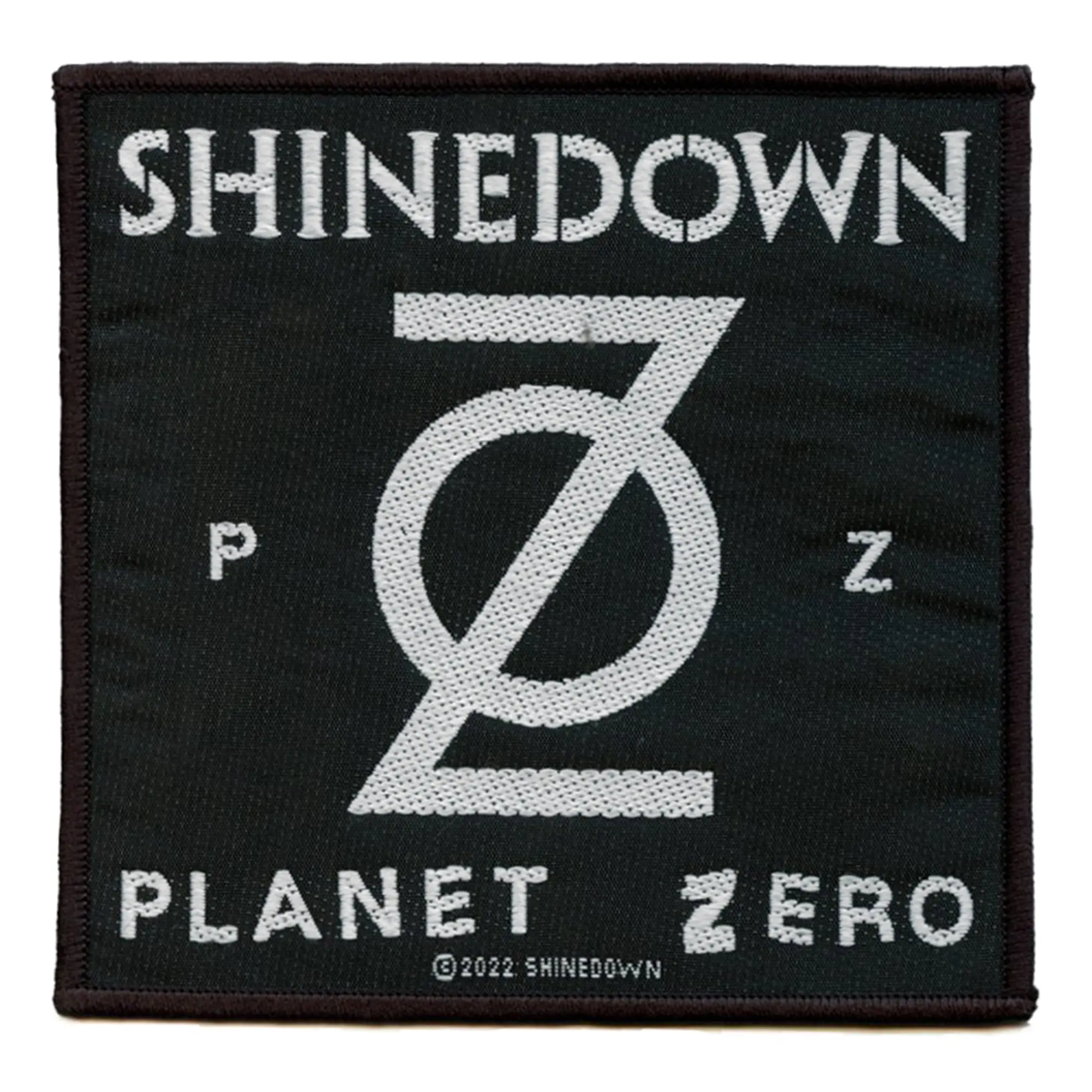 Shinedown Planet Zero Patch Standard Album Florida Woven Sew On