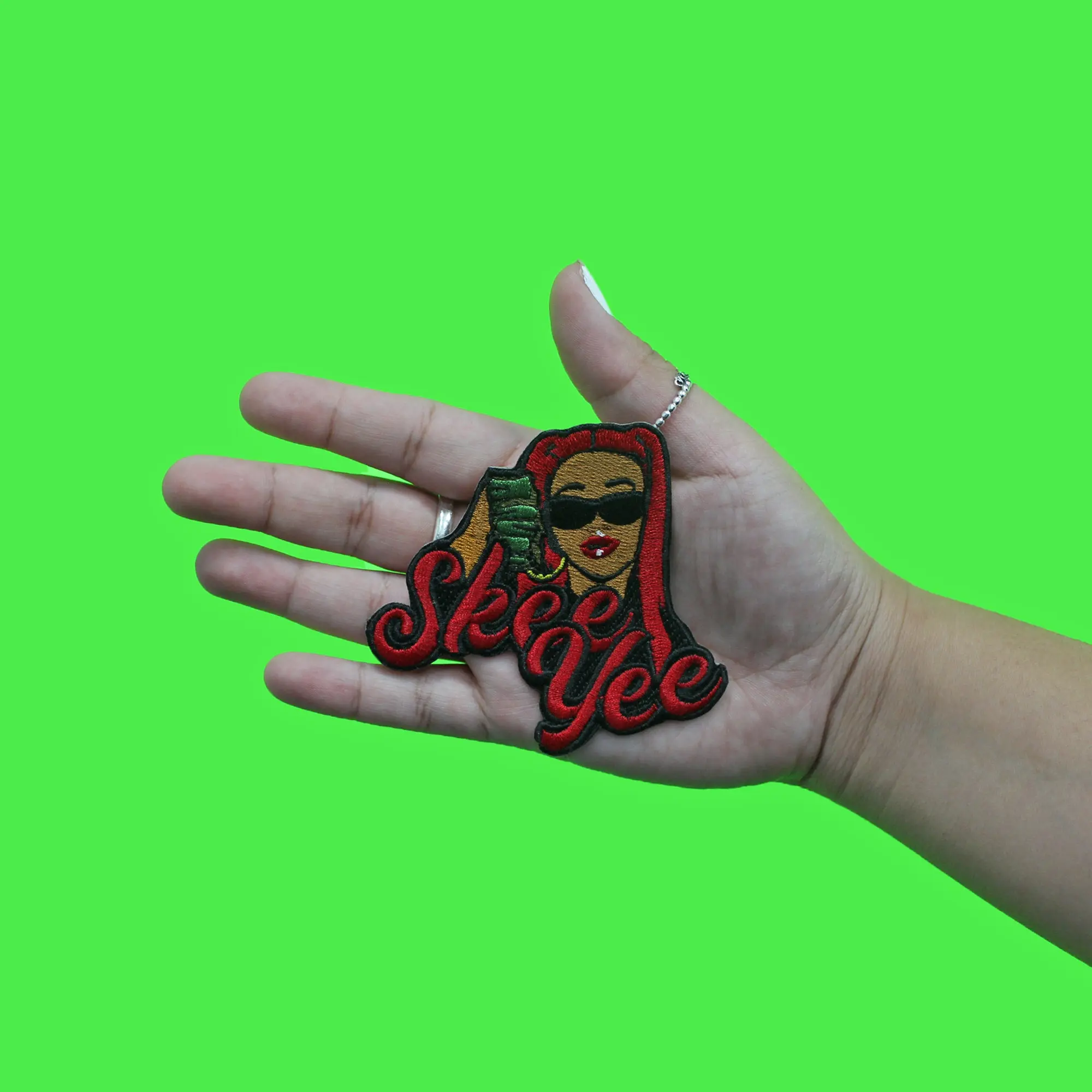 Skee Yee Music Artist Patch Sexy Hip Hop Embroidered Iron On - Image 2