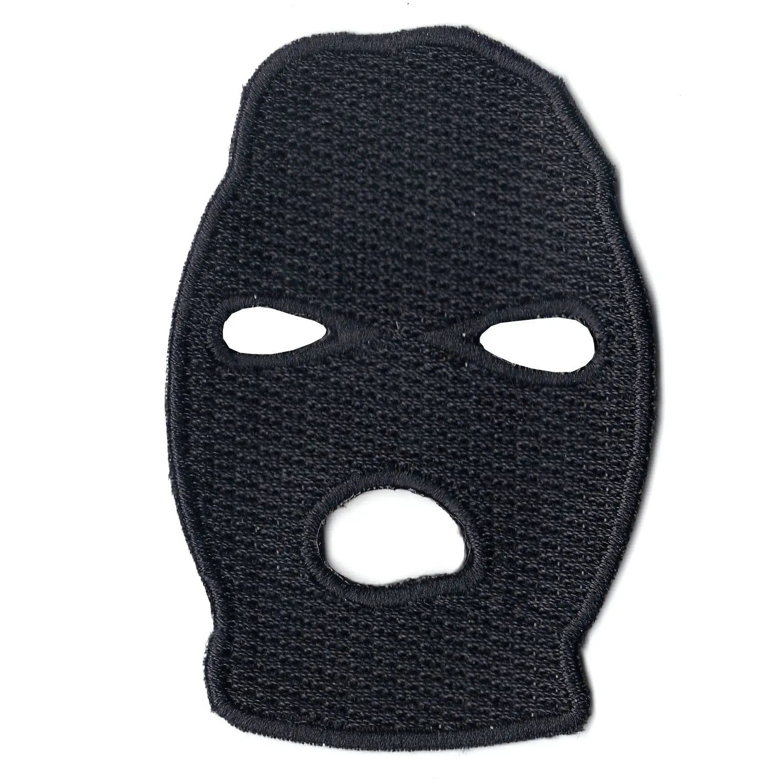 Ski Mask Iron On Patch - Image 3