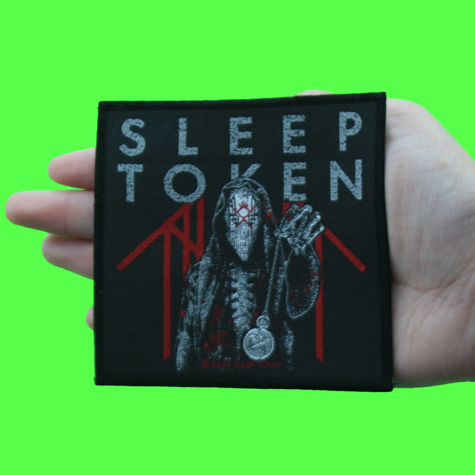 Sleep Token Hypnosis Patch Rock Band Mascot Woven Sew On - Image 2