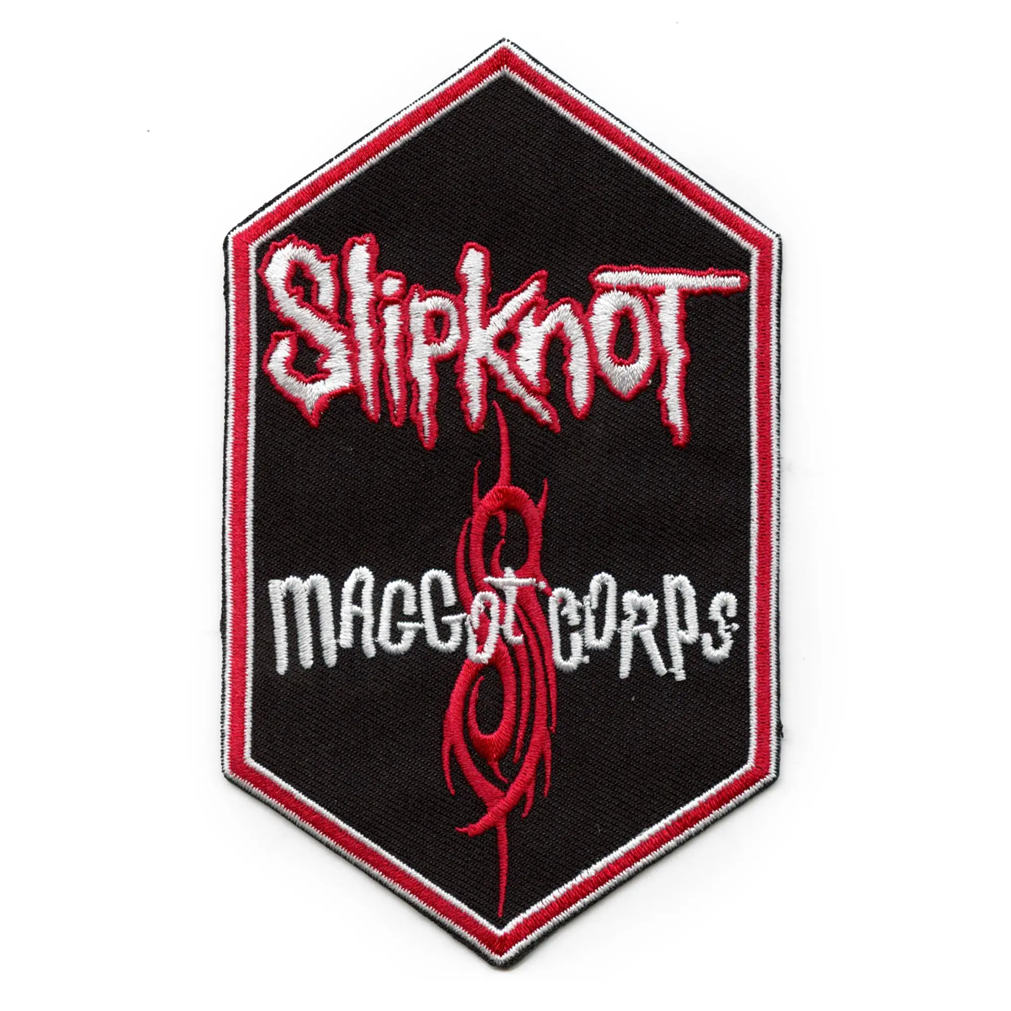 Slipknot Maggot Corps Sigil Patch Mask American Metal Embroidered Iron On